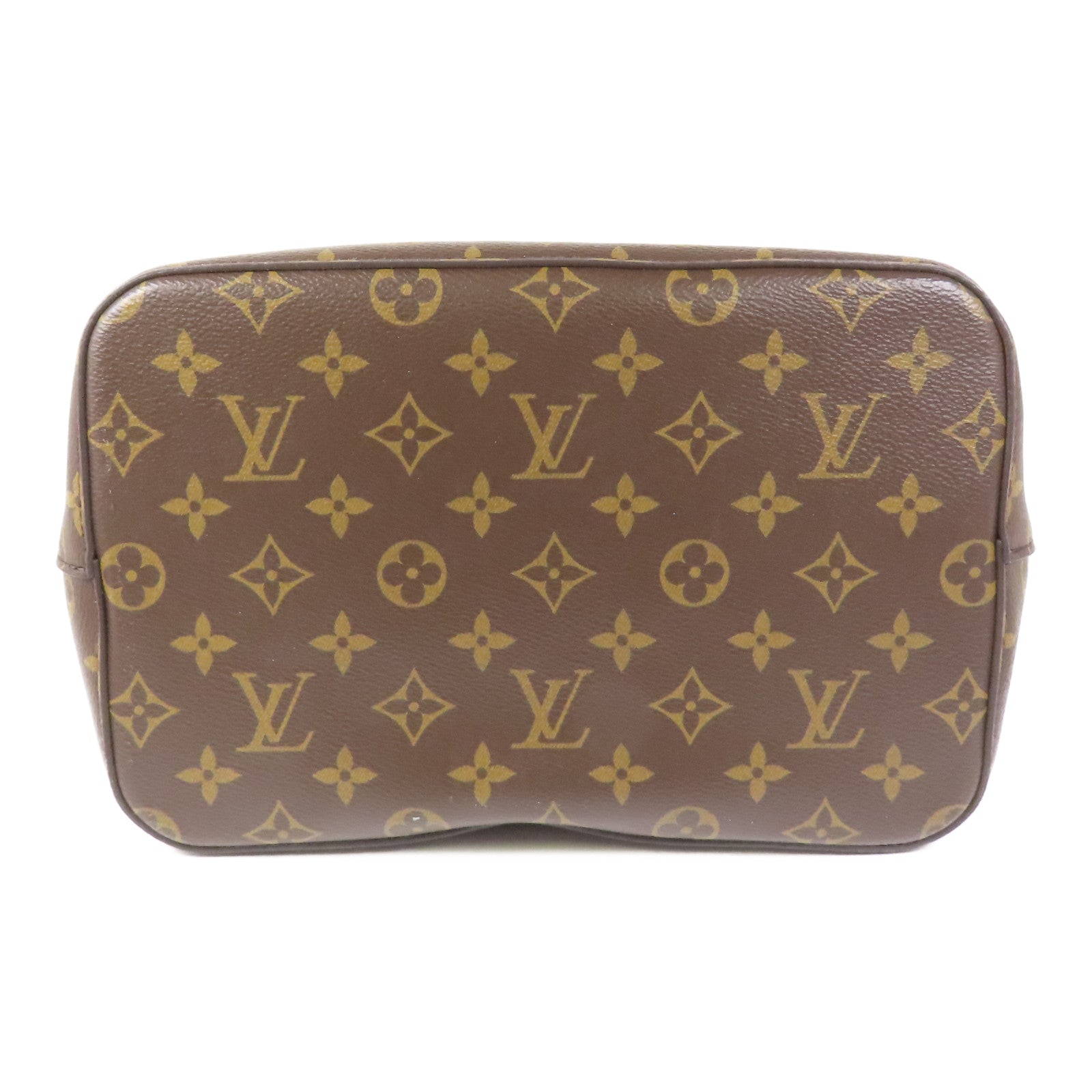 LOUIS VUITTON Monogram NeoNoe MM金扣肩背袋棕色