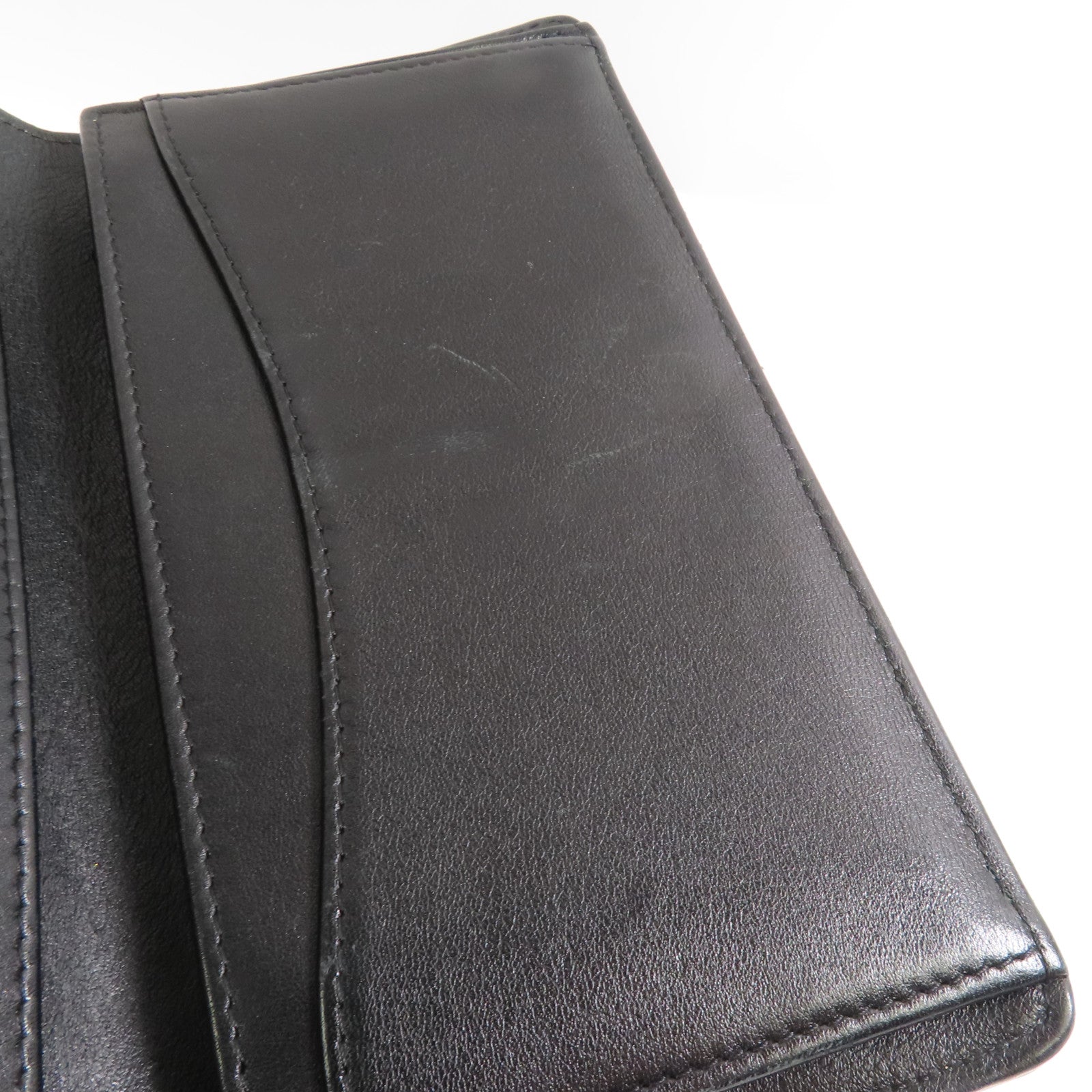 CHANEL 漆皮皮革Long Wallet銀扣長錢包