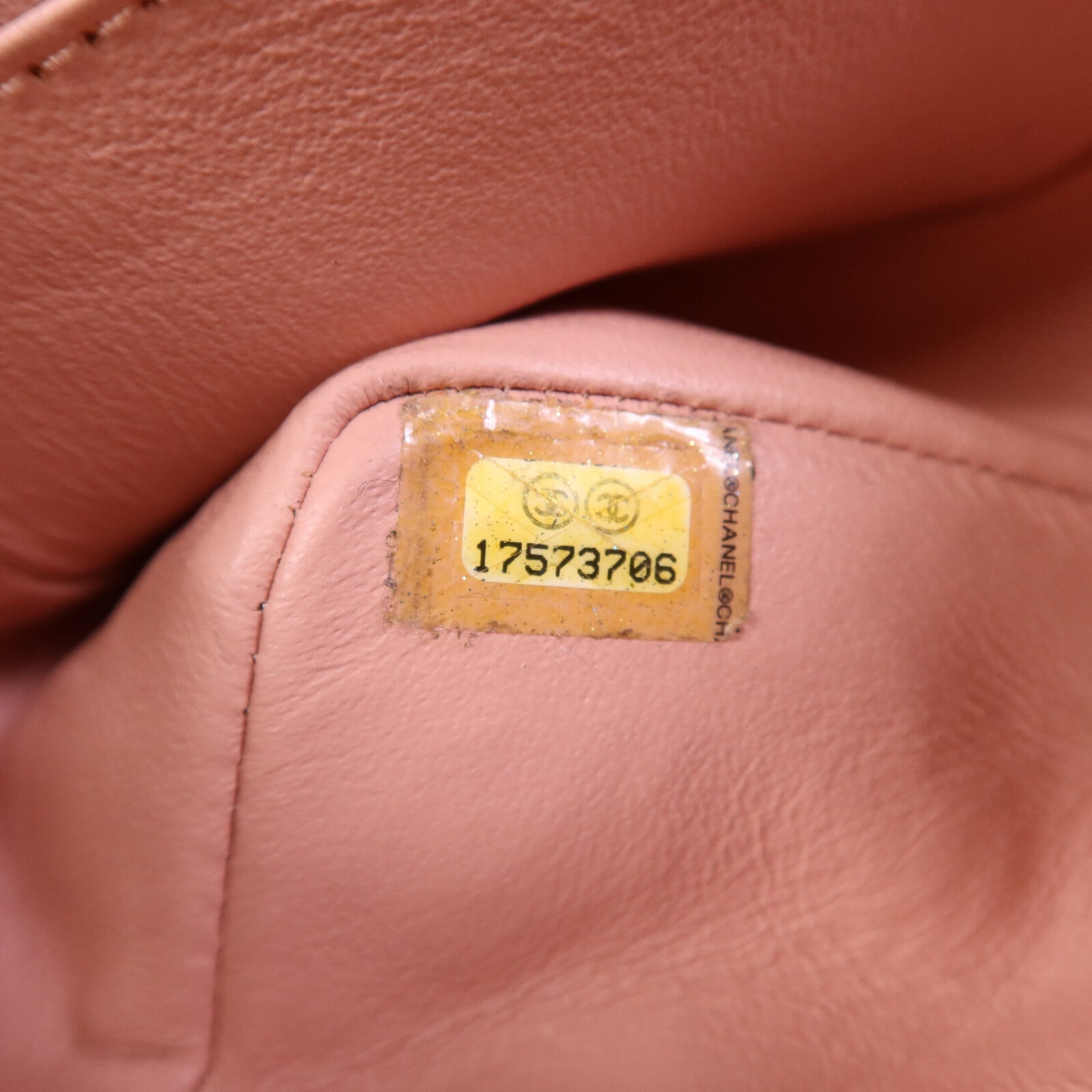 CHANEL 漆皮皮革Mini Classic 17銀扣鏈帶肩背袋