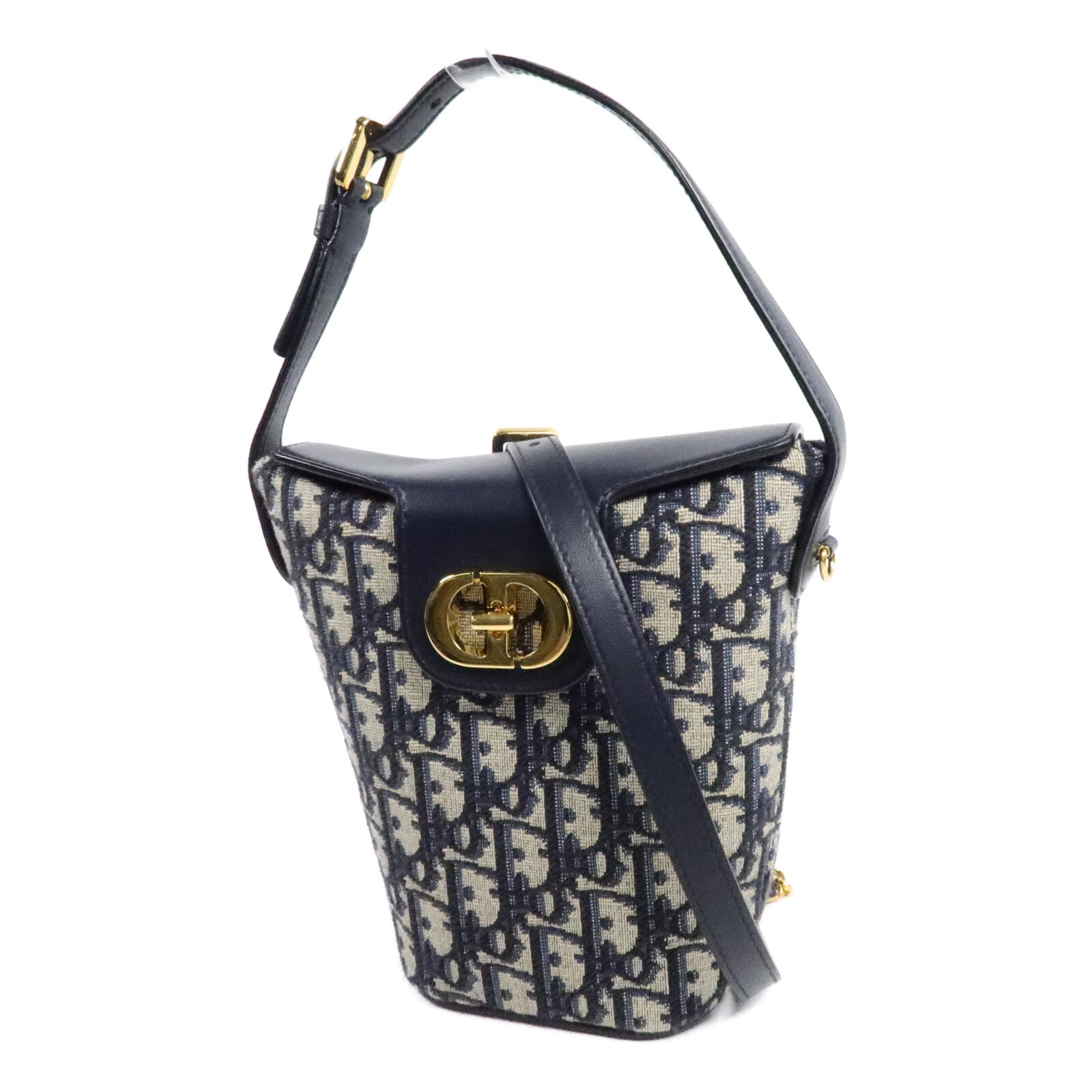 Dior 帆布30 Montaigne Amber Mini Bucket Bag手挽肩背兩用袋