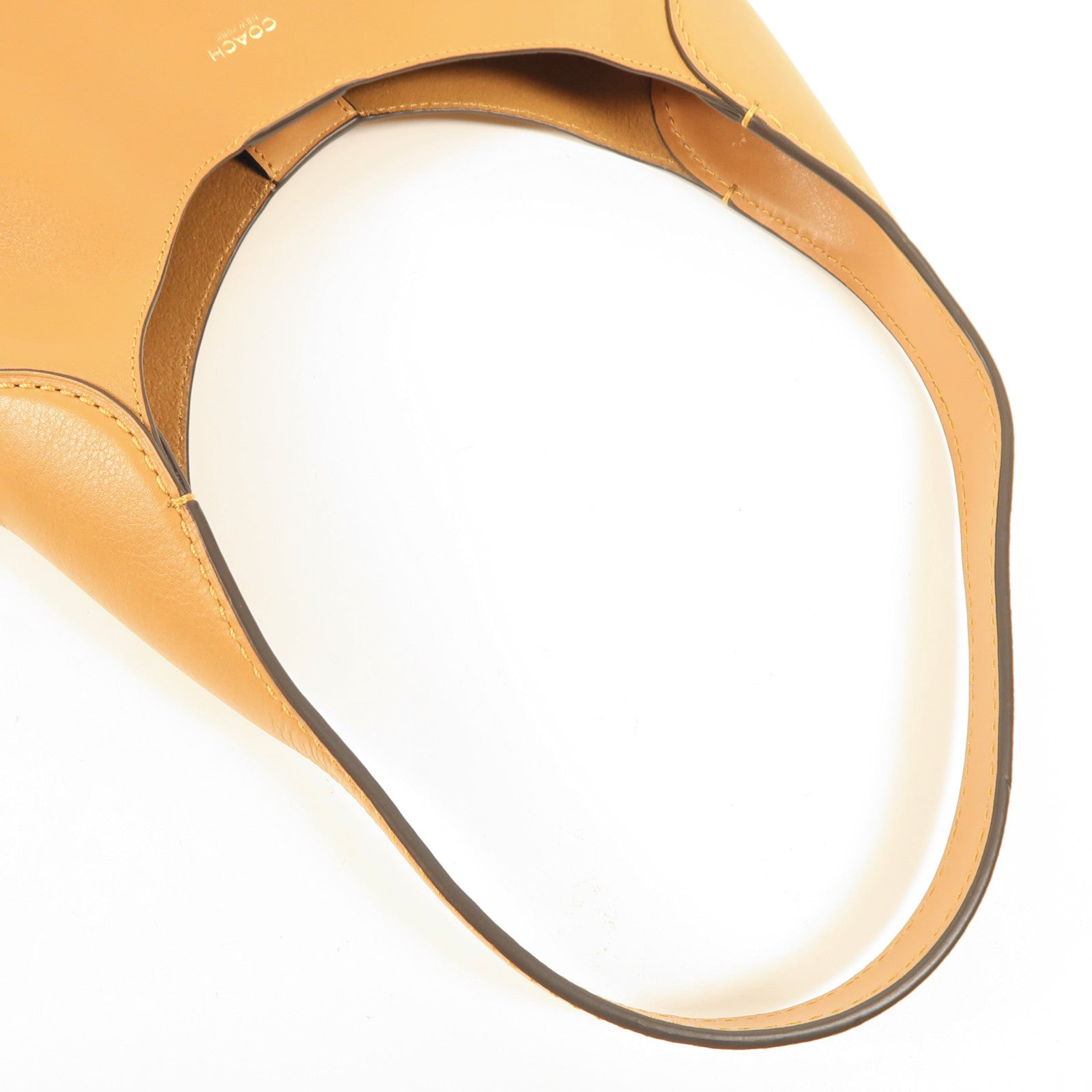 COACH 牛皮皮革Shoulder Bag金扣肩背袋