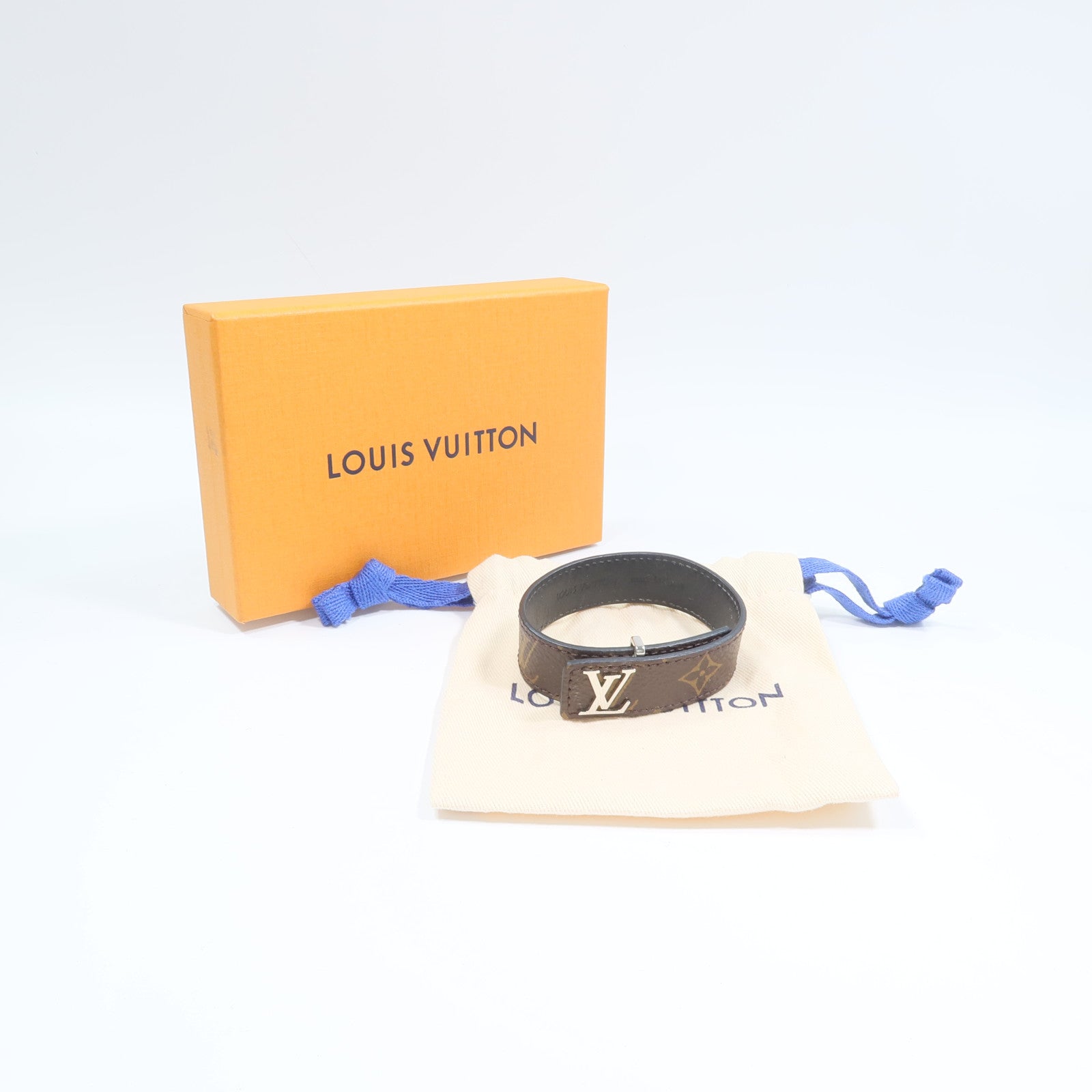 LOUIS VUITTON Monogram LV Bracelet手帶