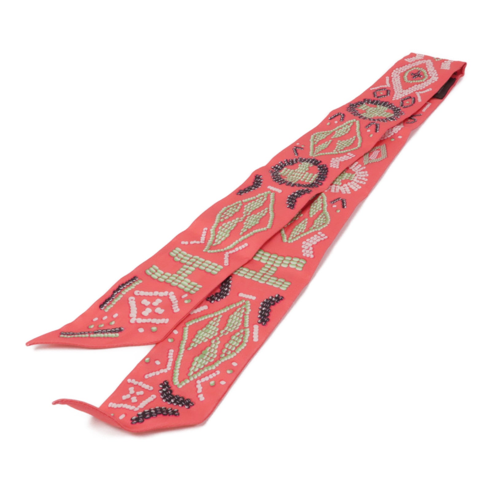 HERMES 絲質Twilly絲巾