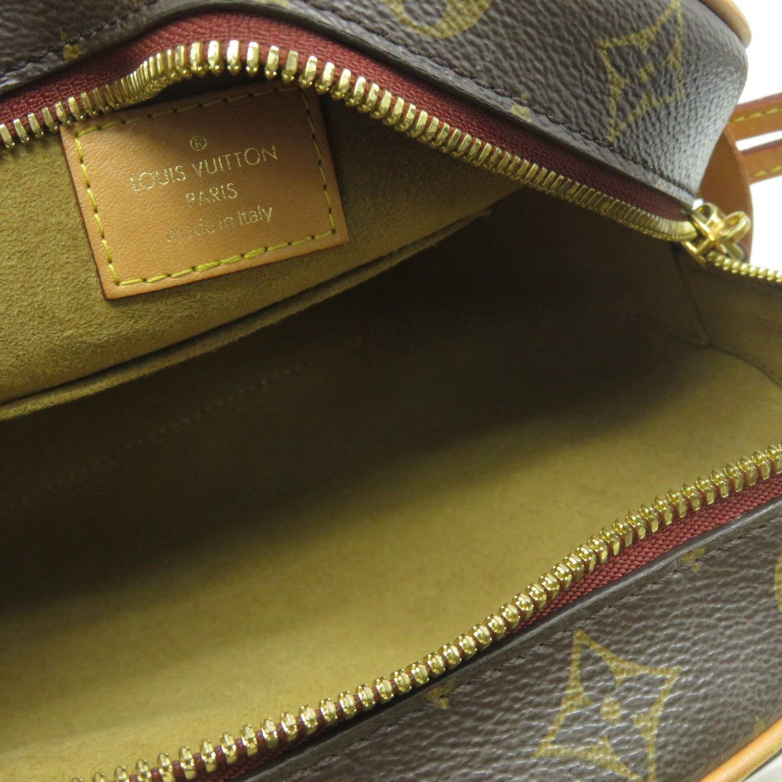 LOUIS VUITTON 【激減優惠】Monogram Boite Chapeau Souple MM金扣肩背袋啡色