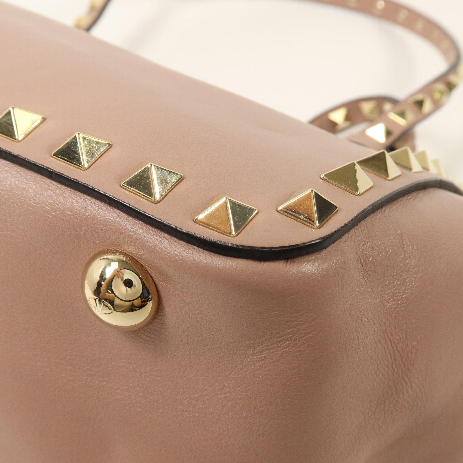 Valentino 牛皮皮革Hand Bag手挽袋