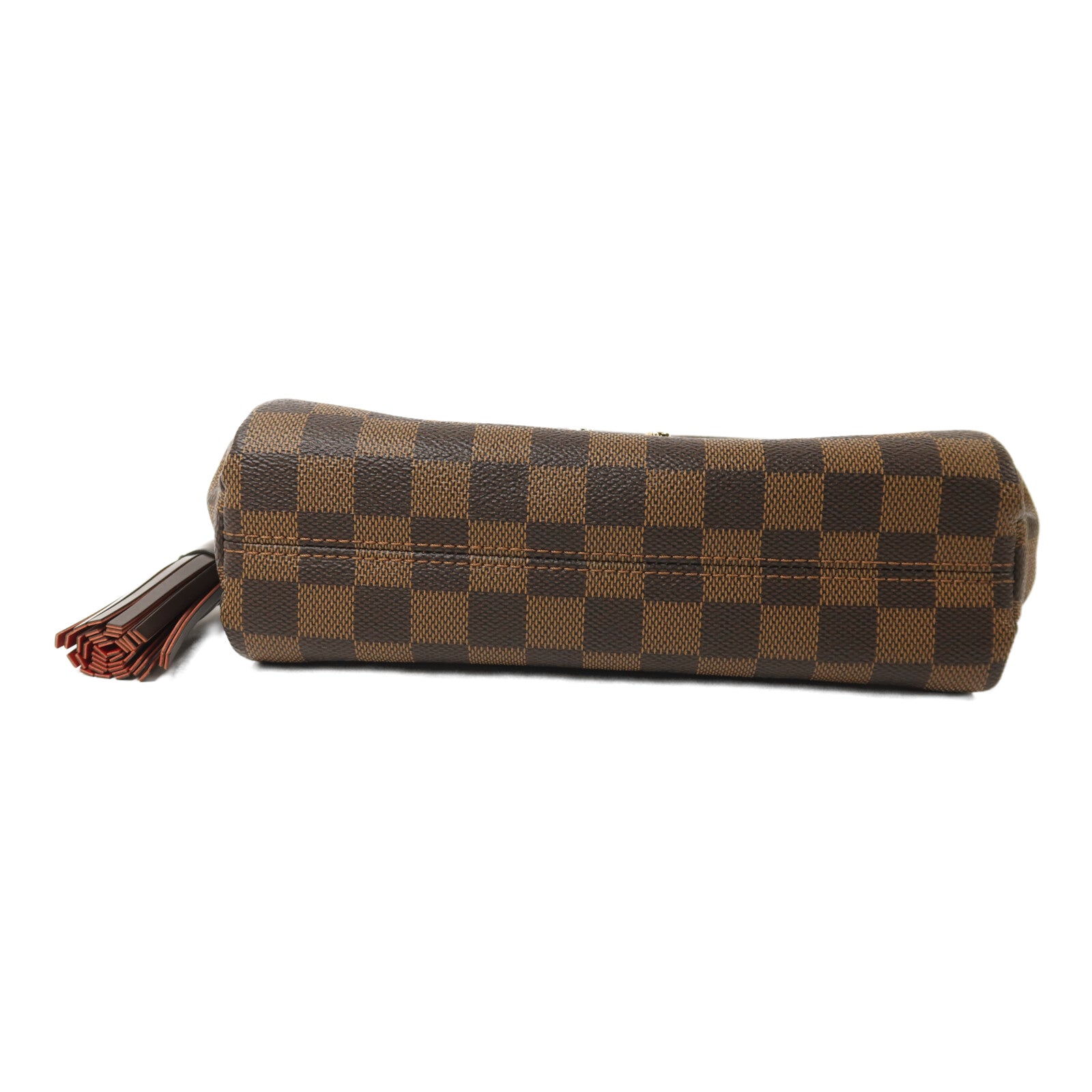LOUIS VUITTON Damier Croisette金扣手挽肩背兩用袋