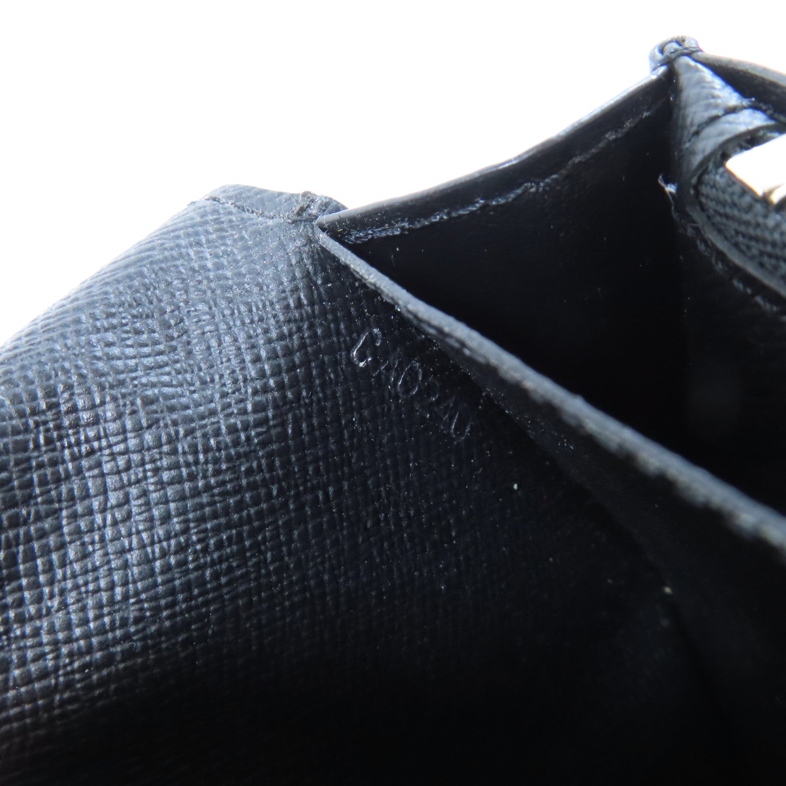 LOUIS VUITTON 【激減優惠】Damier Graphite Brazza銀扣長錢包黑色