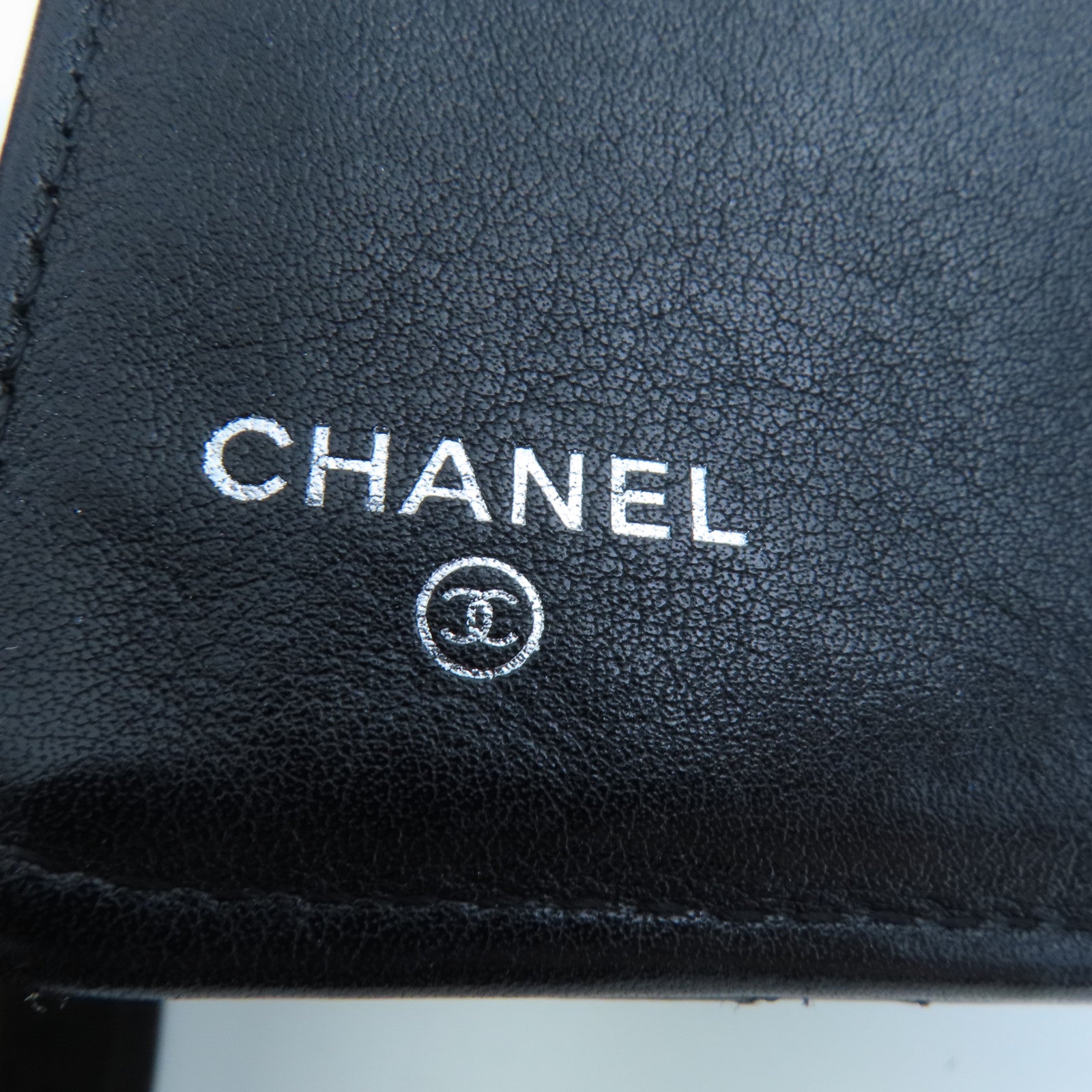 CHANEL 漆皮皮革Long Wallet銀扣長錢包