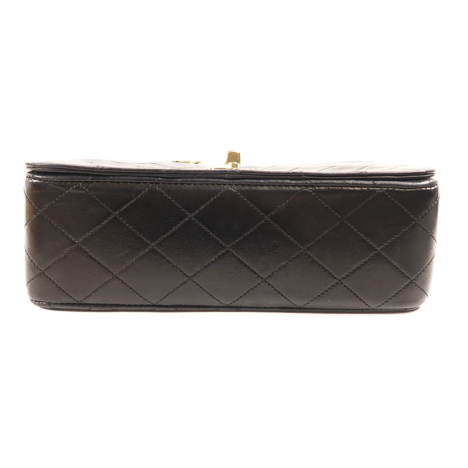 CHANEL 羊皮皮革Chain Shoulder Bag金扣鏈帶肩背袋