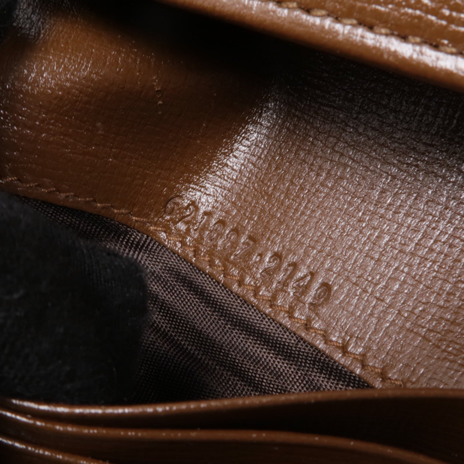 GUCCI 【激減優惠】塗層帆布Wallet金扣錢包