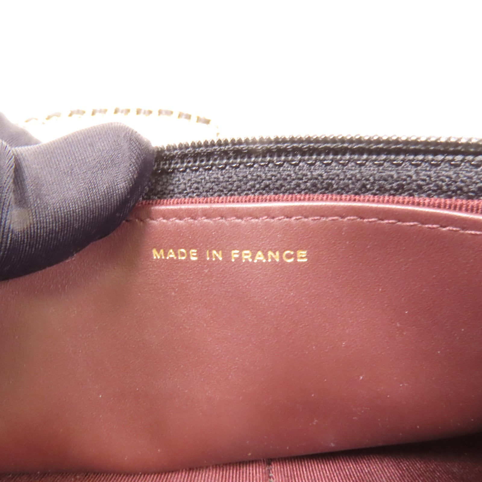 CHANEL 牛皮皮革WOC Wallet On Chain金扣鏈帶肩背袋