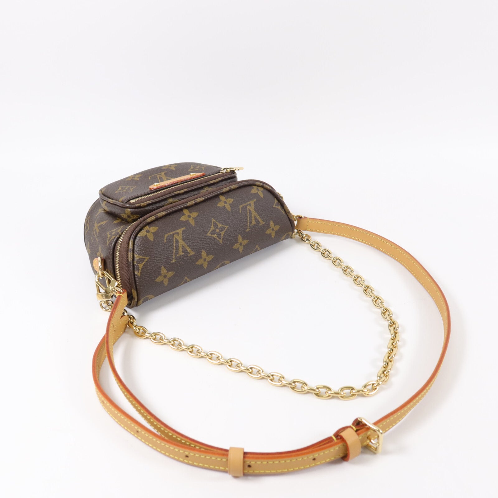 LOUIS VUITTON Monogram Mini Bumbag手挽肩背兩用袋棕色