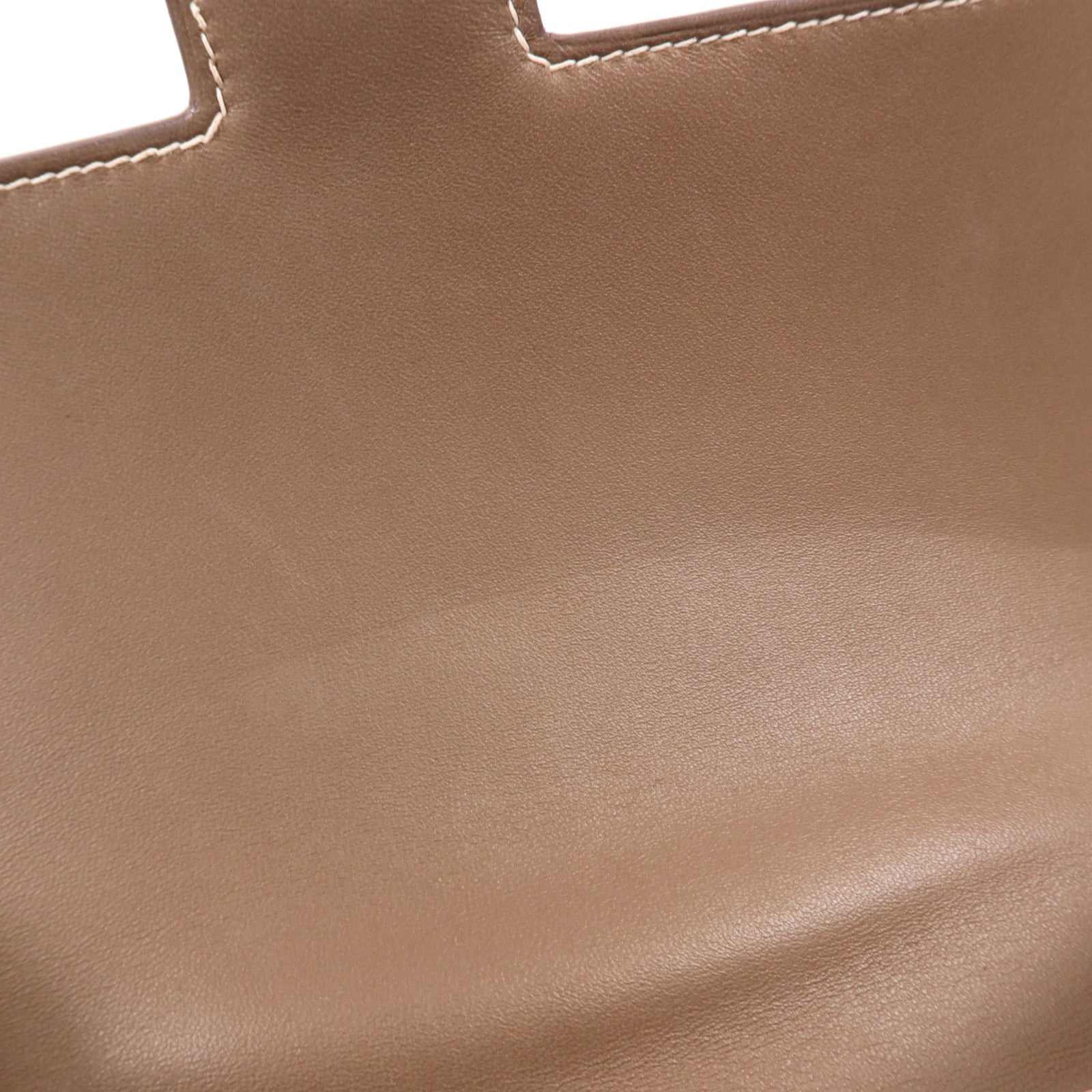 HERMES Epsom皮革Constance 24銀扣肩背袋Etoupe