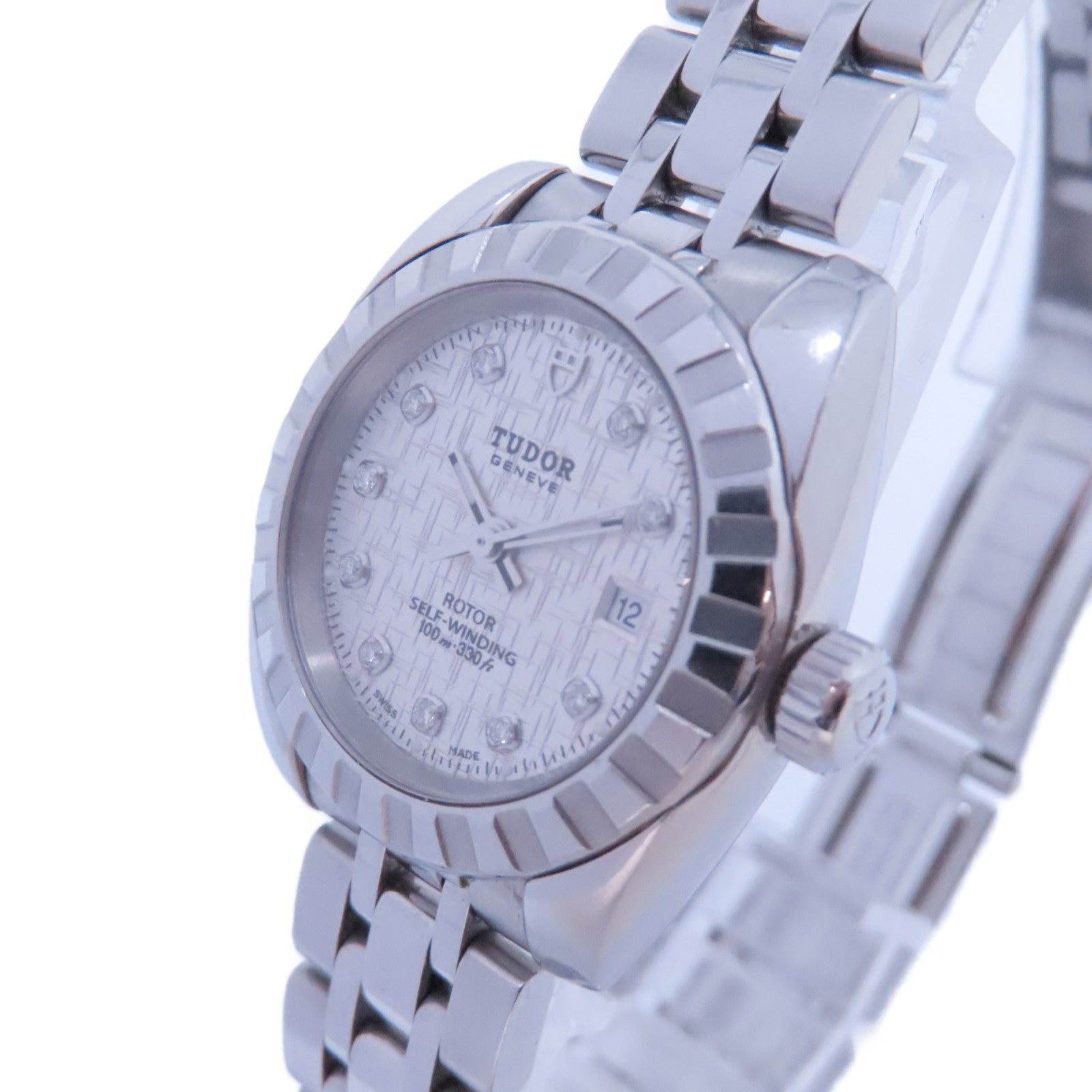 TUDOR Classic 28不鏽鋼手錶自動機芯銀色