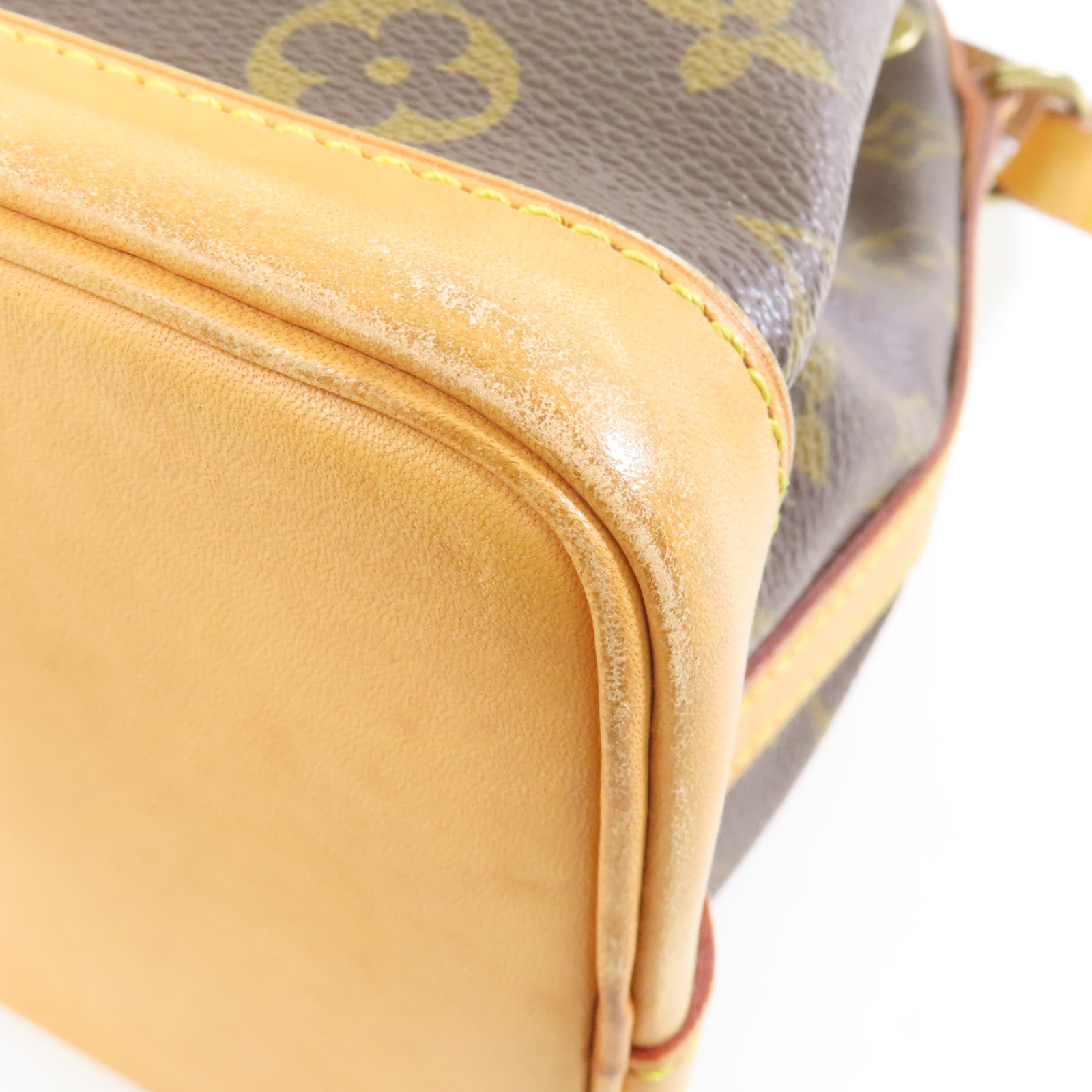 LOUIS VUITTON Monogram Mini Noe金扣手挽袋啡色