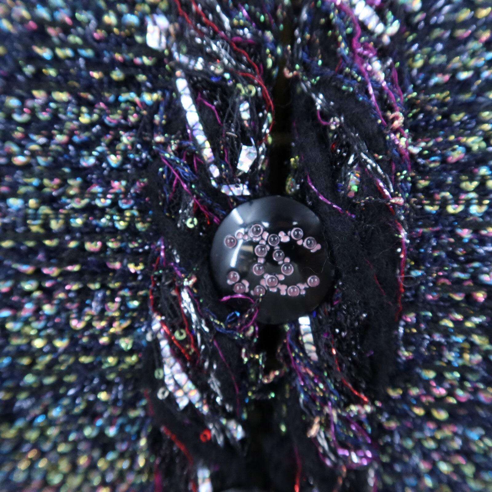 CHANEL Polyamide/Polyester Long-sleeve Tweed Dress連身裙