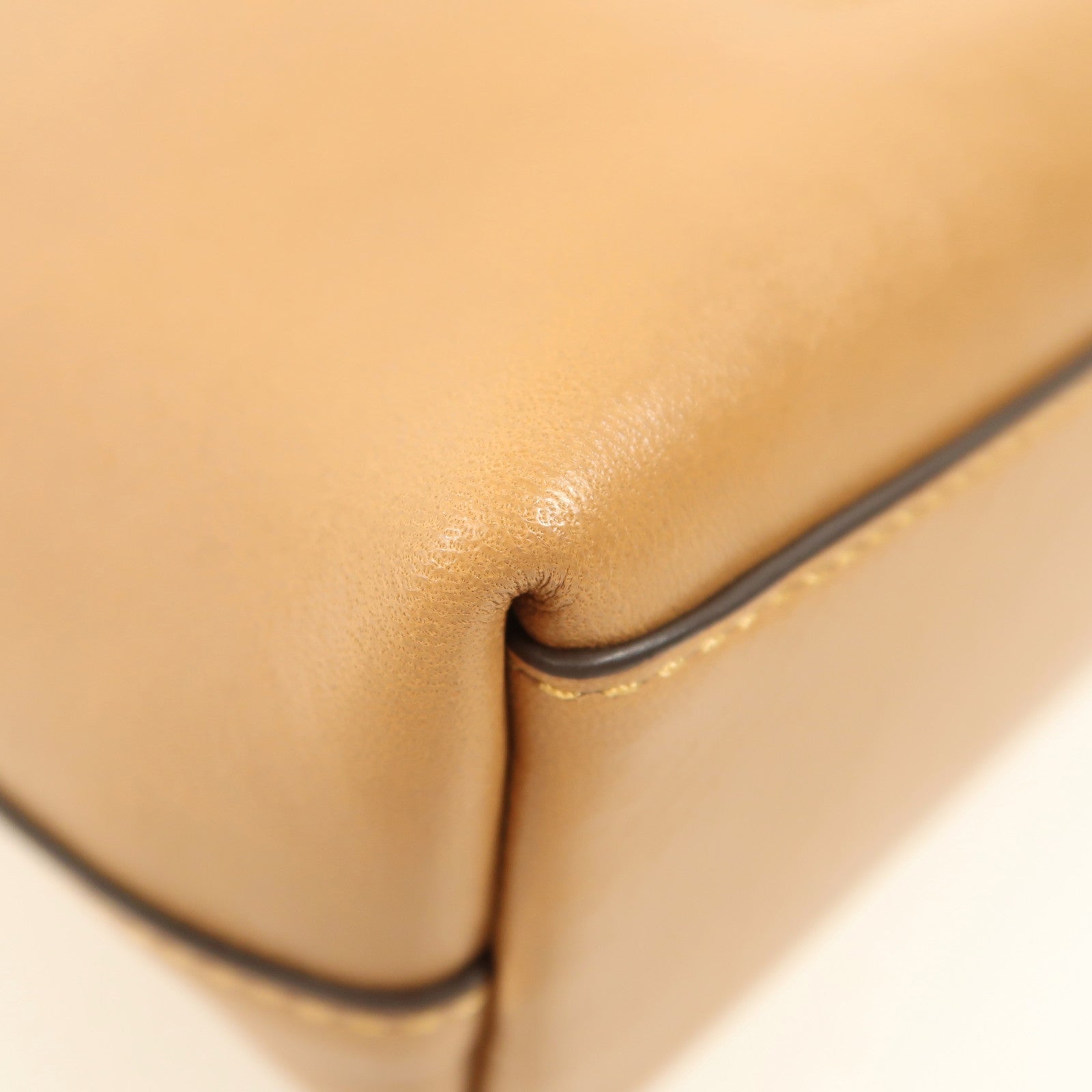 COACH 牛皮皮革Shoulder Bag金扣肩背袋