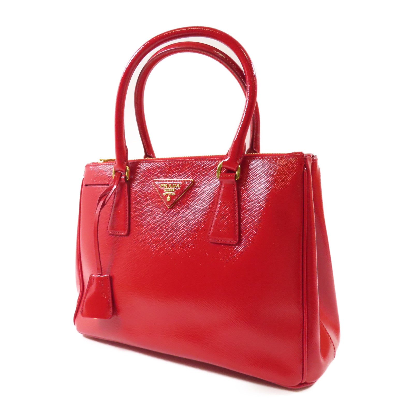 PRADA Saffiano皮革2 Way Shoulder Bag金扣手挽肩背兩用袋