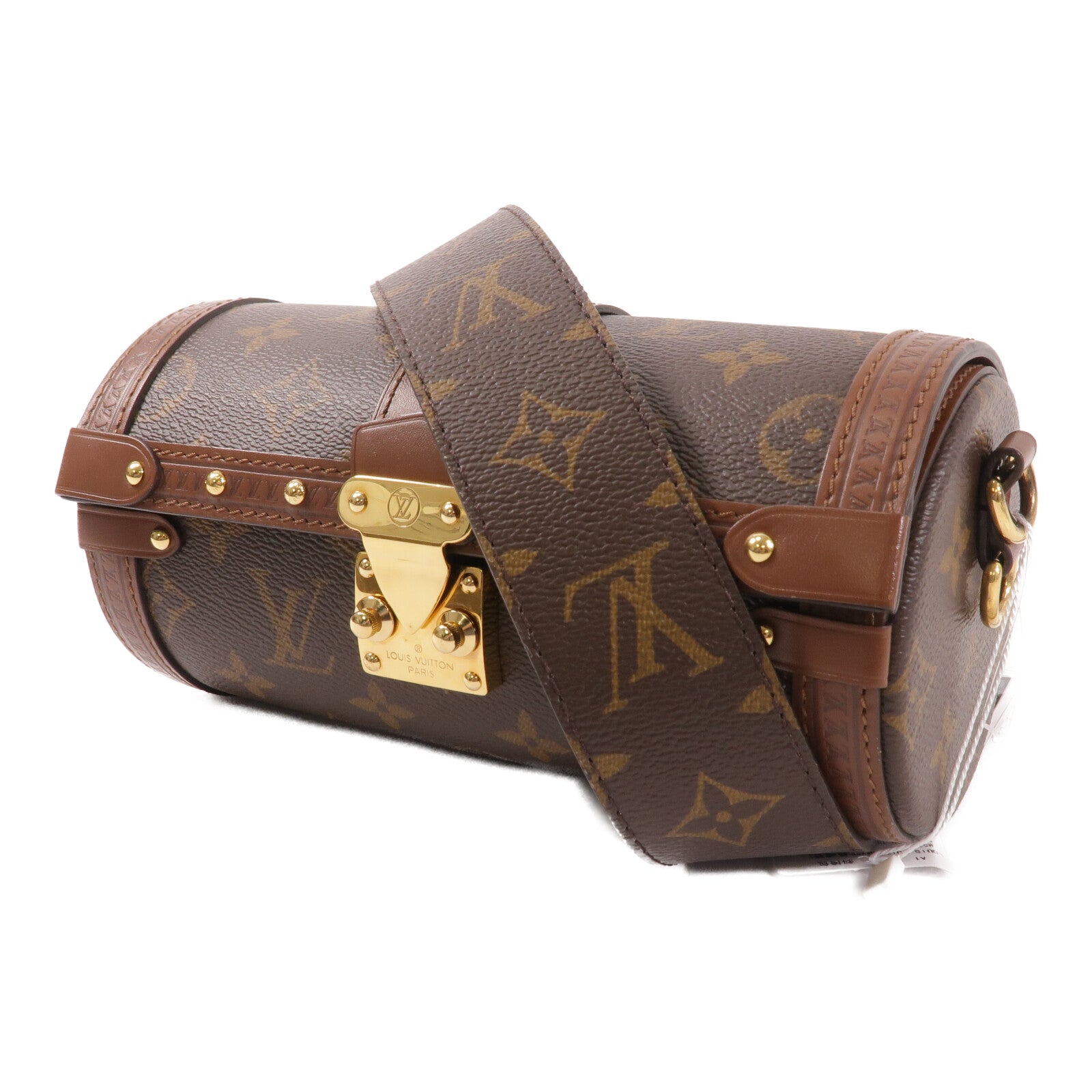 LOUIS VUITTON Monogram Papillon Trunk手挽肩背兩用袋