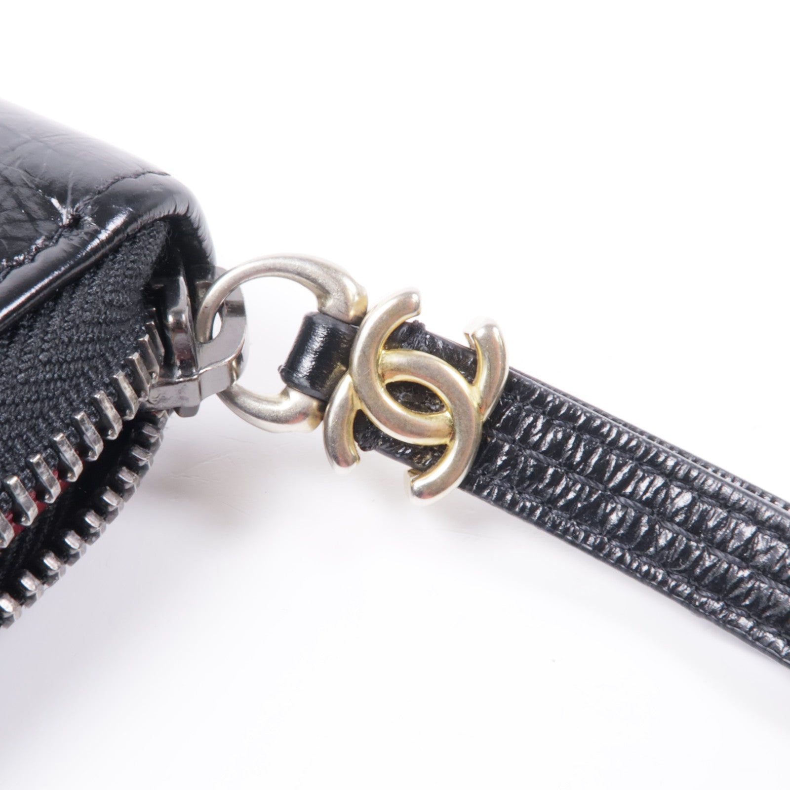 CHANEL 【激減優惠】牛皮皮革Zippy Long Wallet銀扣長錢包