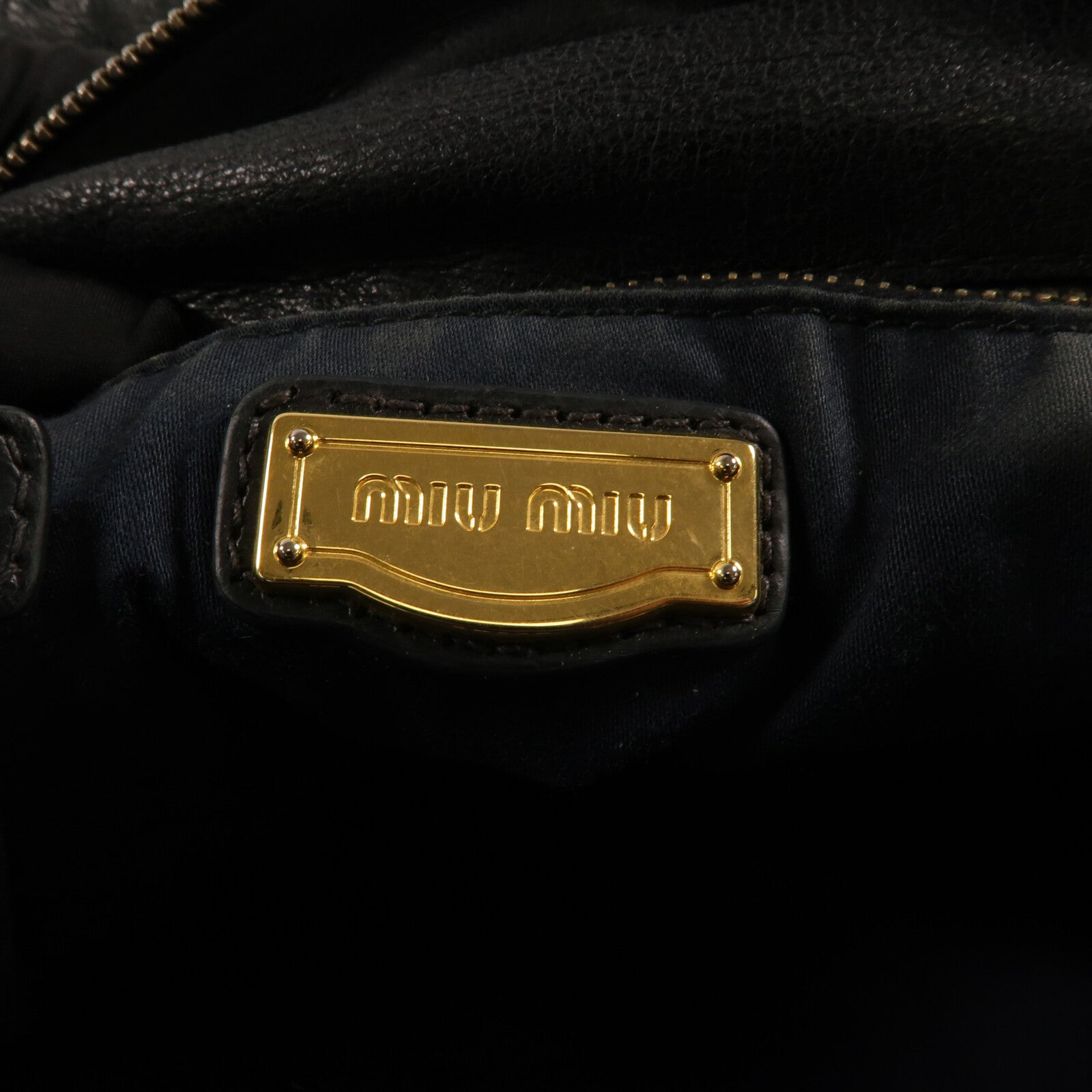 Miu Miu 牛皮皮革Shoulder Bag手挽肩背兩用袋