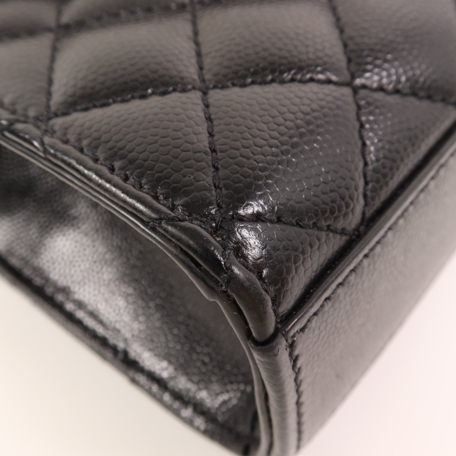 SAINT LAURENT 牛皮皮革Small Envelope金扣鏈帶肩背袋