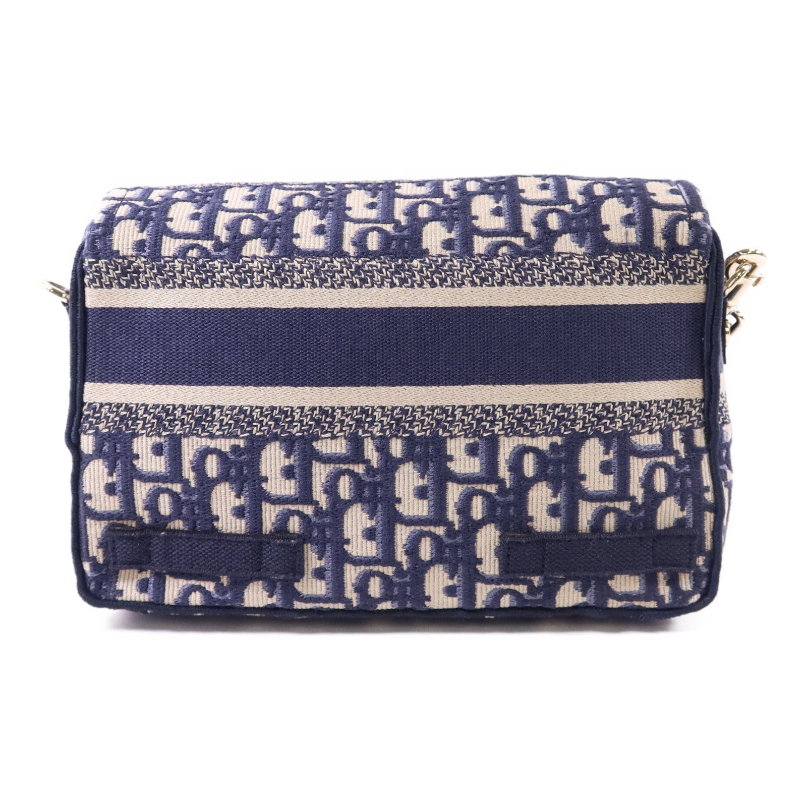 Dior 帆布Diorcamp銀扣肩背袋