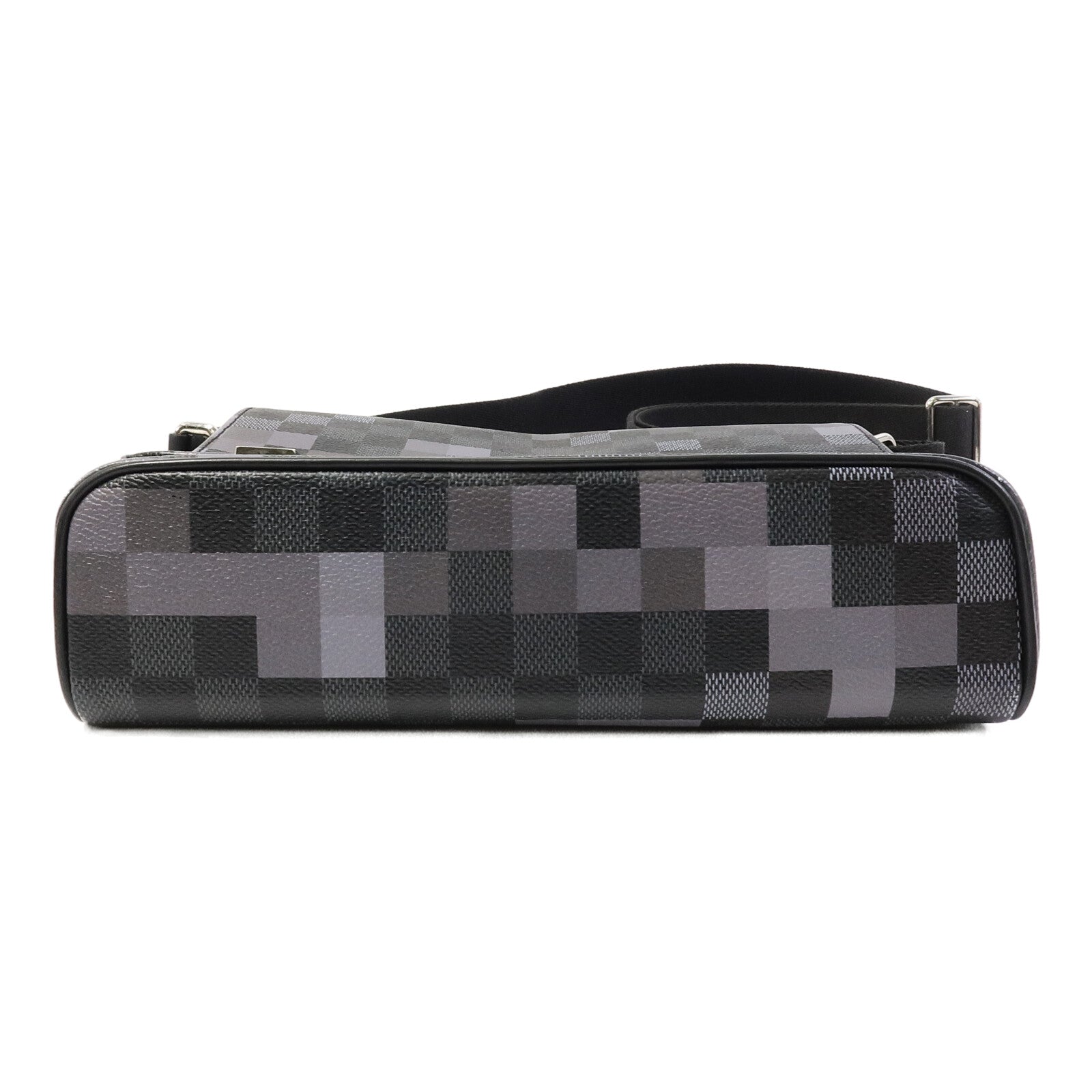LOUIS VUITTON Damier Graphite Pixel District PM肩背袋