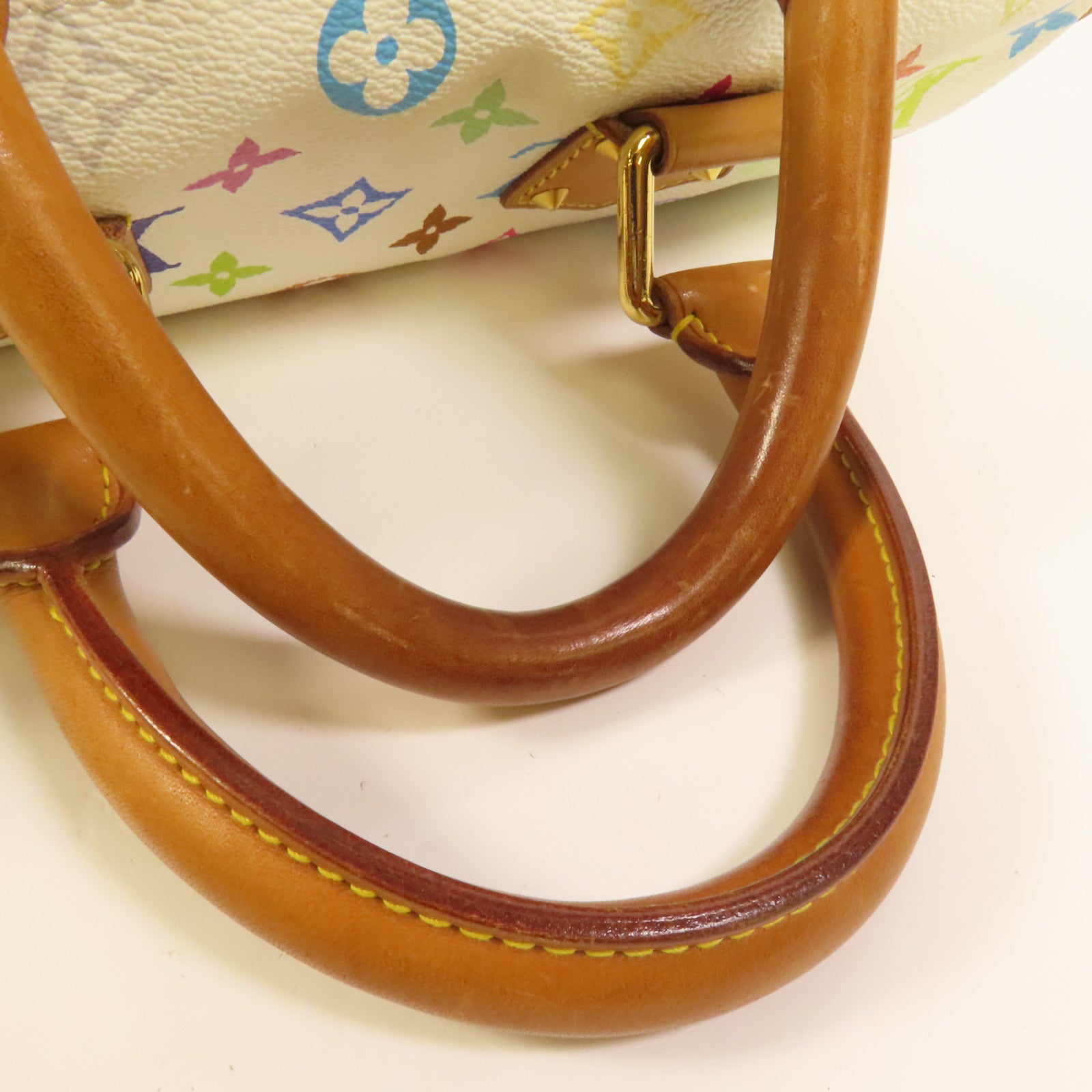 LOUIS VUITTON Monogram Multicolore Speedy 30金扣手挽袋