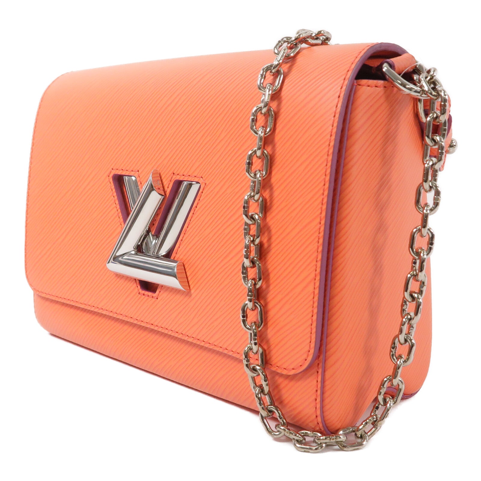 LOUIS VUITTON Epi Twist MM鏈帶肩背袋