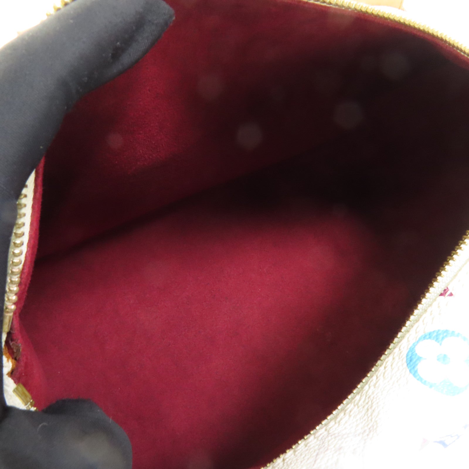 LOUIS VUITTON Monogram Multicolore Speedy 30金扣手挽袋