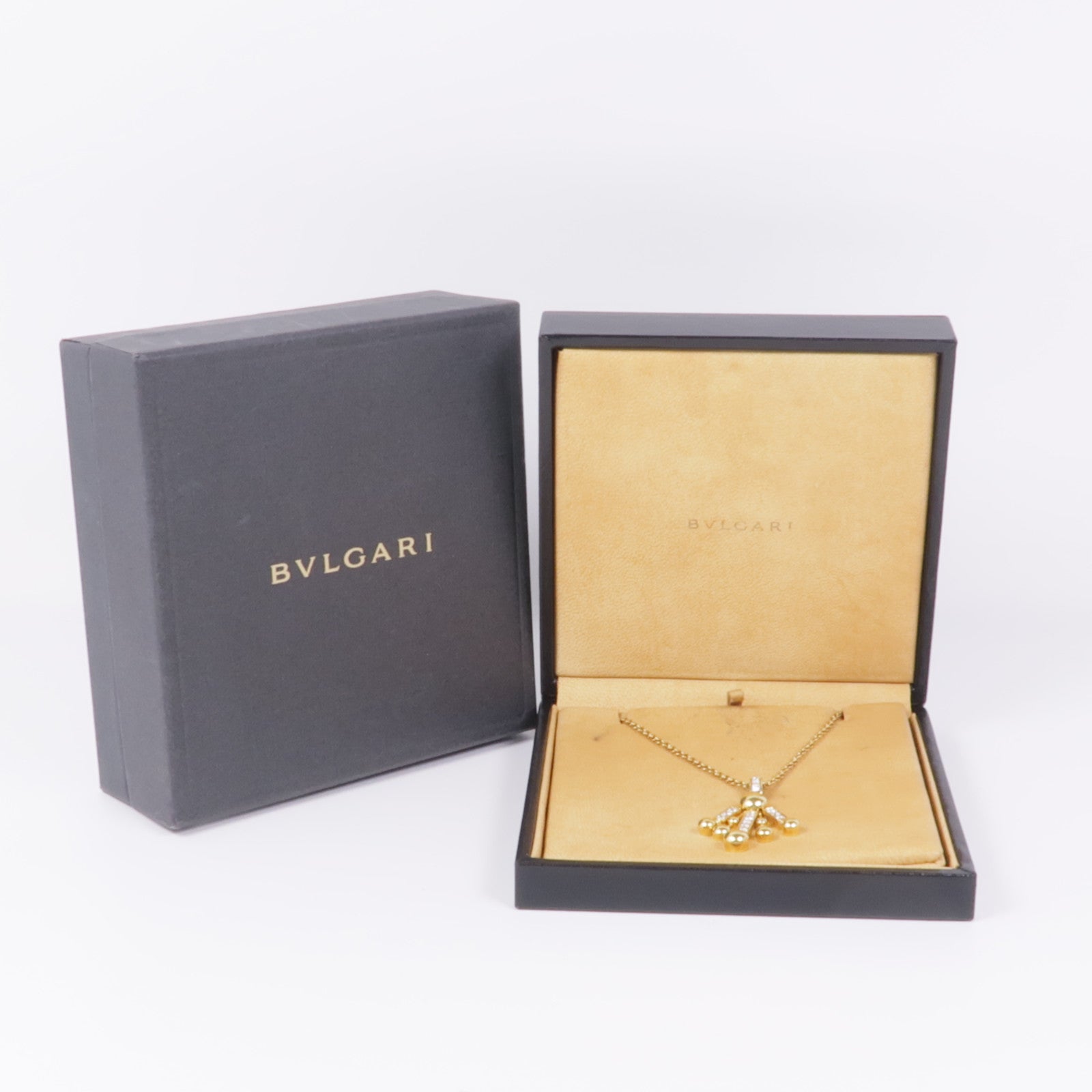 BVLGARI 18K黃金Astra Recerchi Fireworks鑽石項鍊