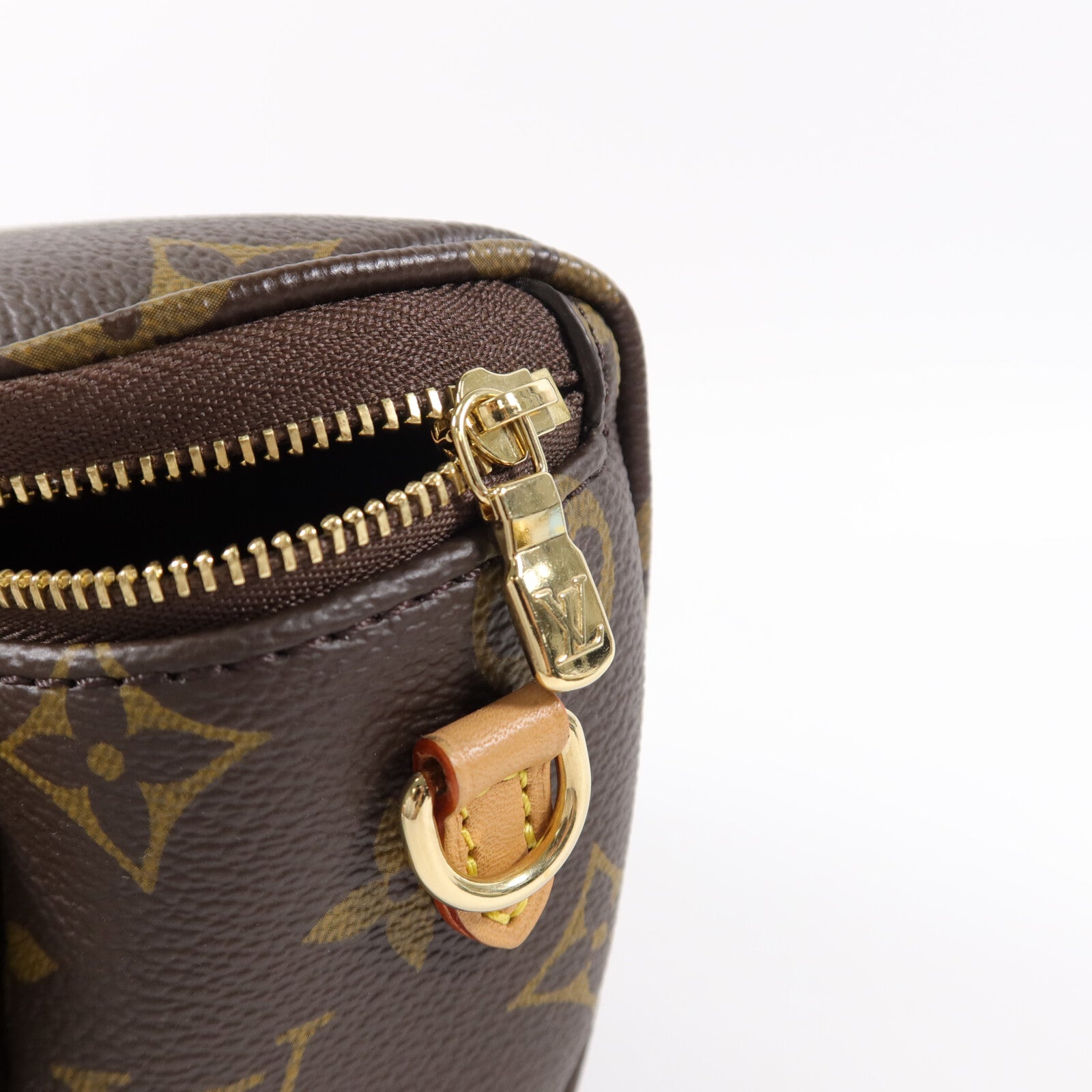 LOUIS VUITTON Monogram Mini Bumbag手挽肩背兩用袋棕色