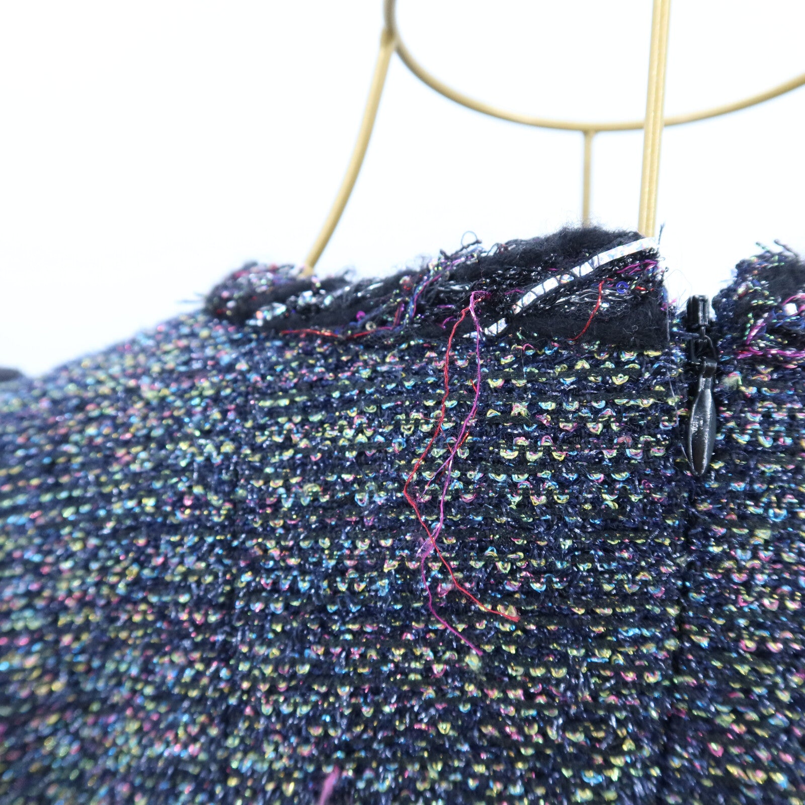 CHANEL Polyamide/Polyester Long-sleeve Tweed Dress連身裙