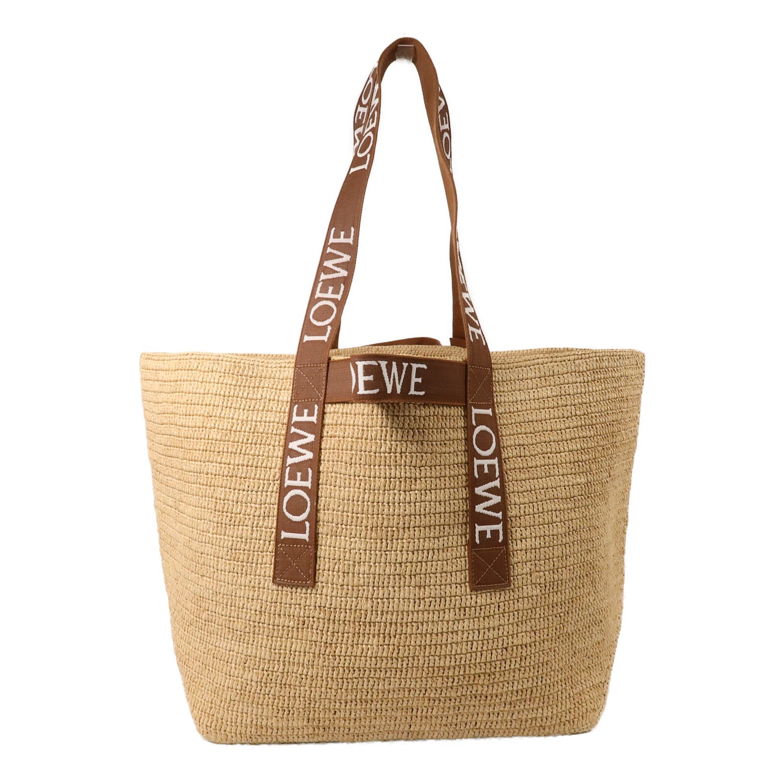 LOEWE Raffia Fold Shopper手挽袋