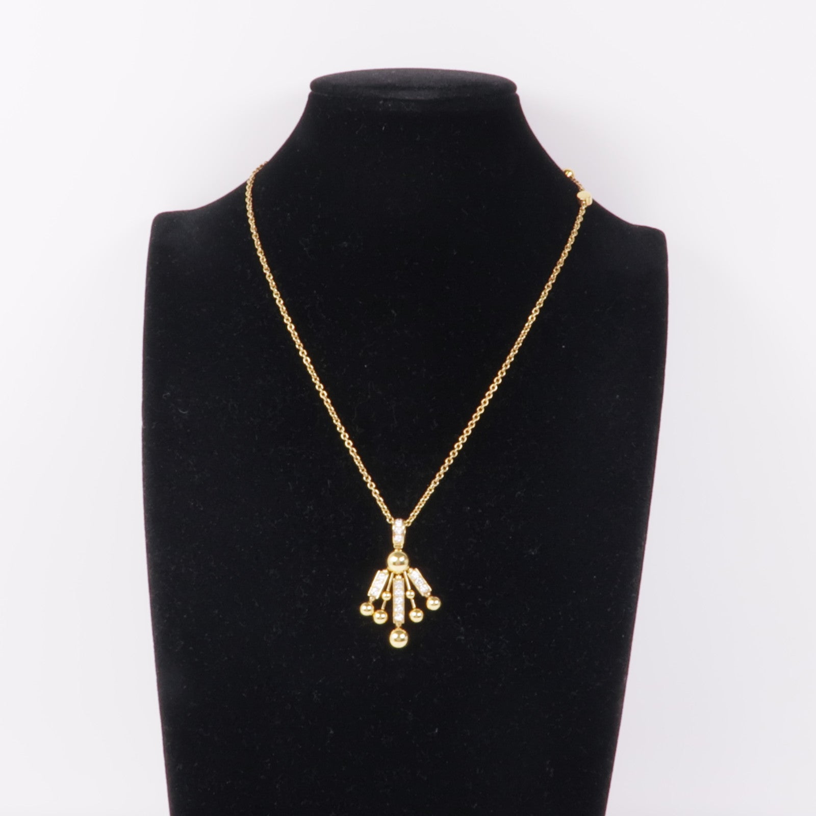 BVLGARI 18K黃金Astra Recerchi Fireworks鑽石項鍊