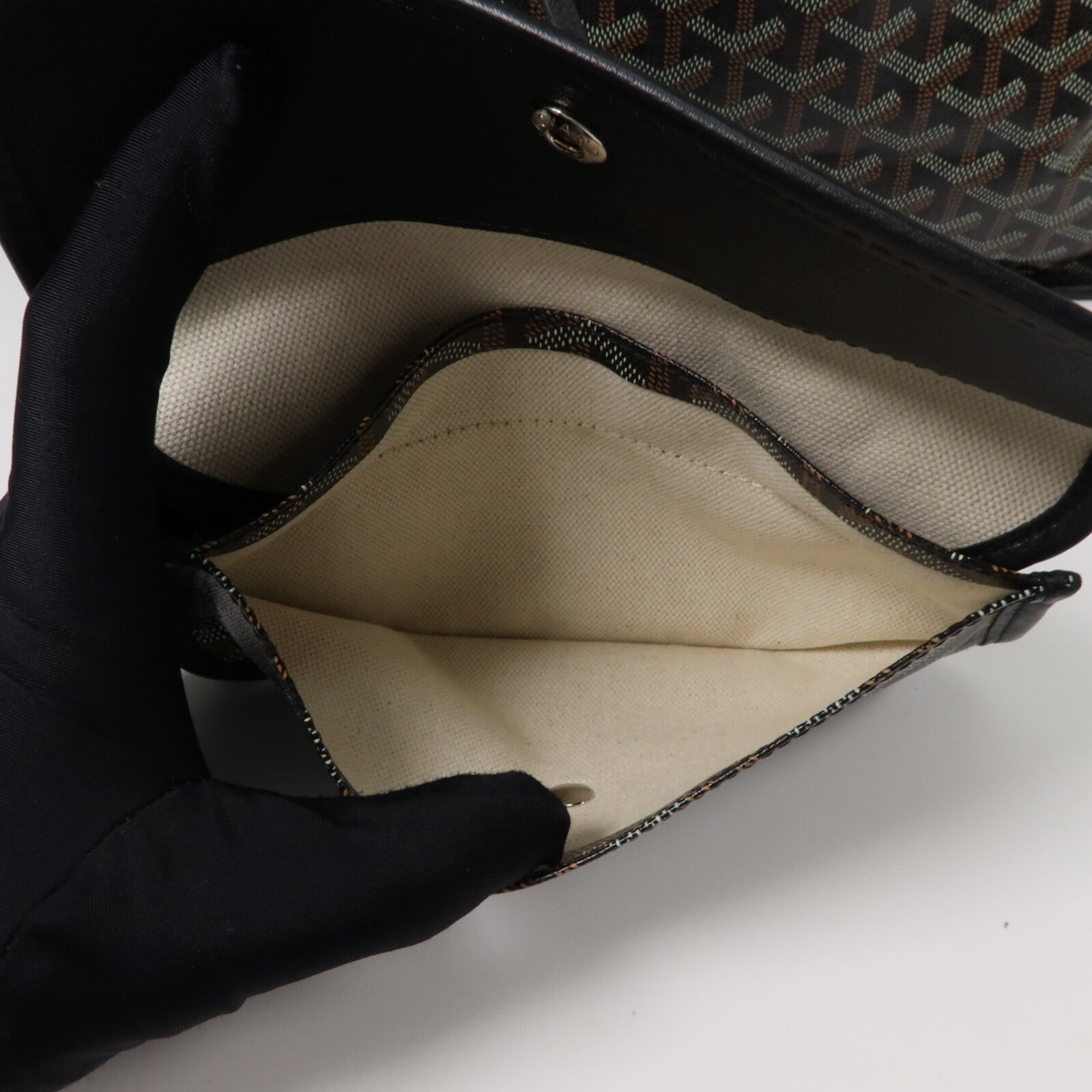 GOYARD 塗層帆布Anjou PM手挽袋