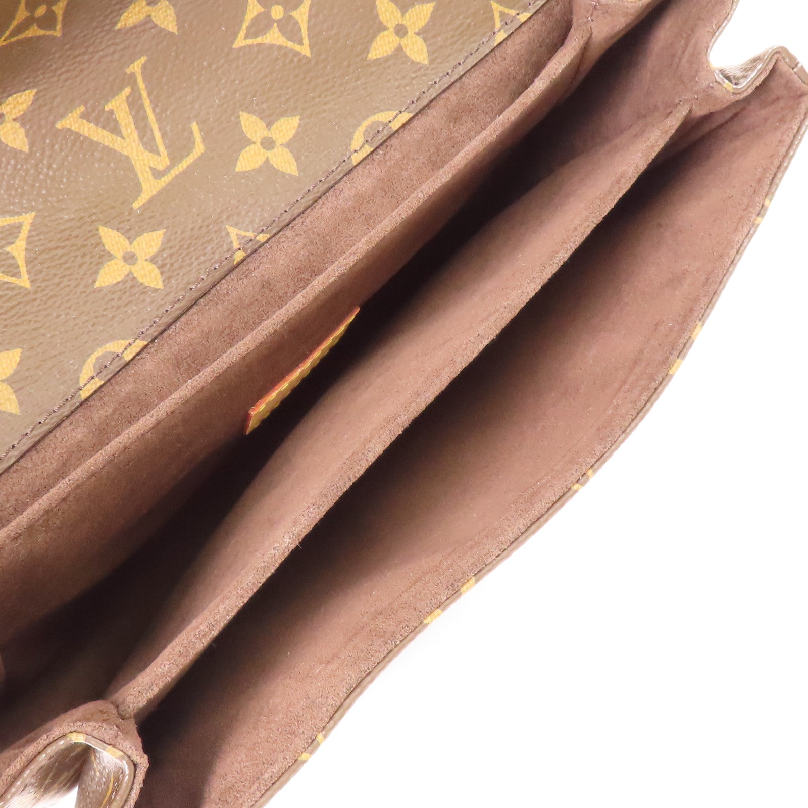 LOUIS VUITTON Monogram Pochette Metis MM金扣手挽肩背兩用袋