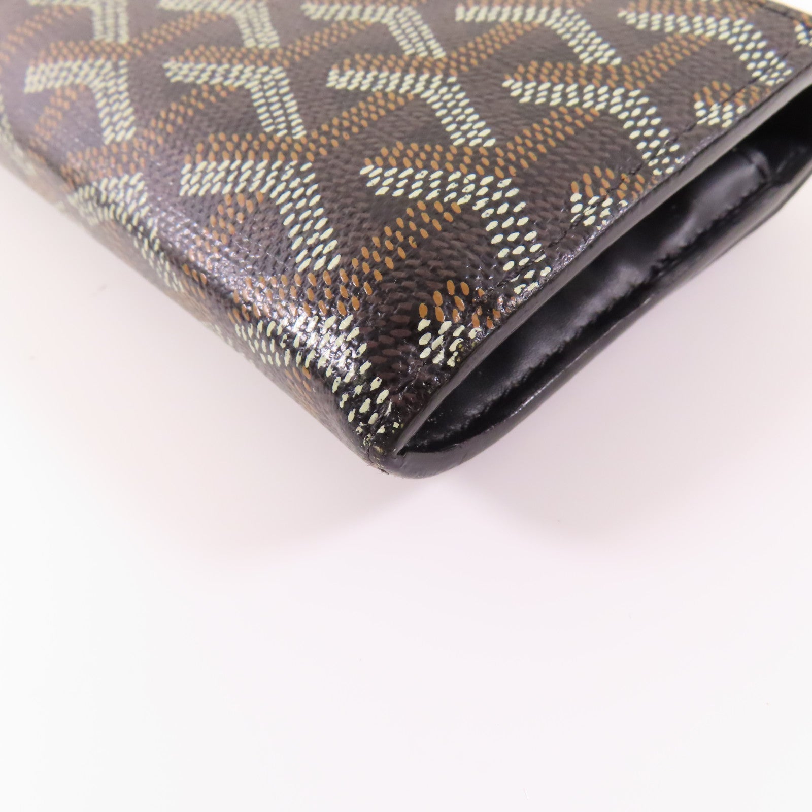 GOYARD 塗層帆布Long Wallet銀扣長錢包