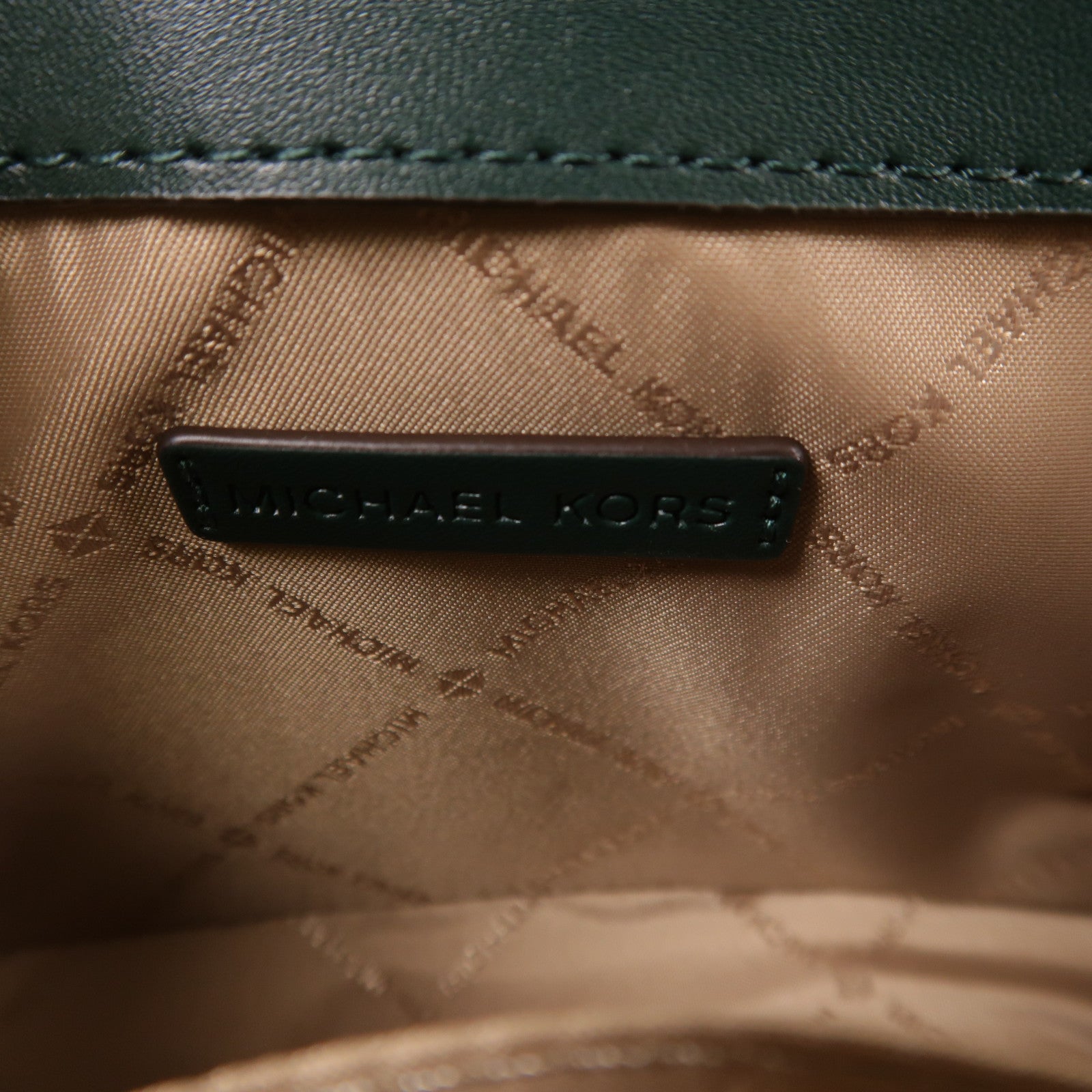 Michael Kors 牛皮皮革Manhattan金扣手挽肩背兩用袋