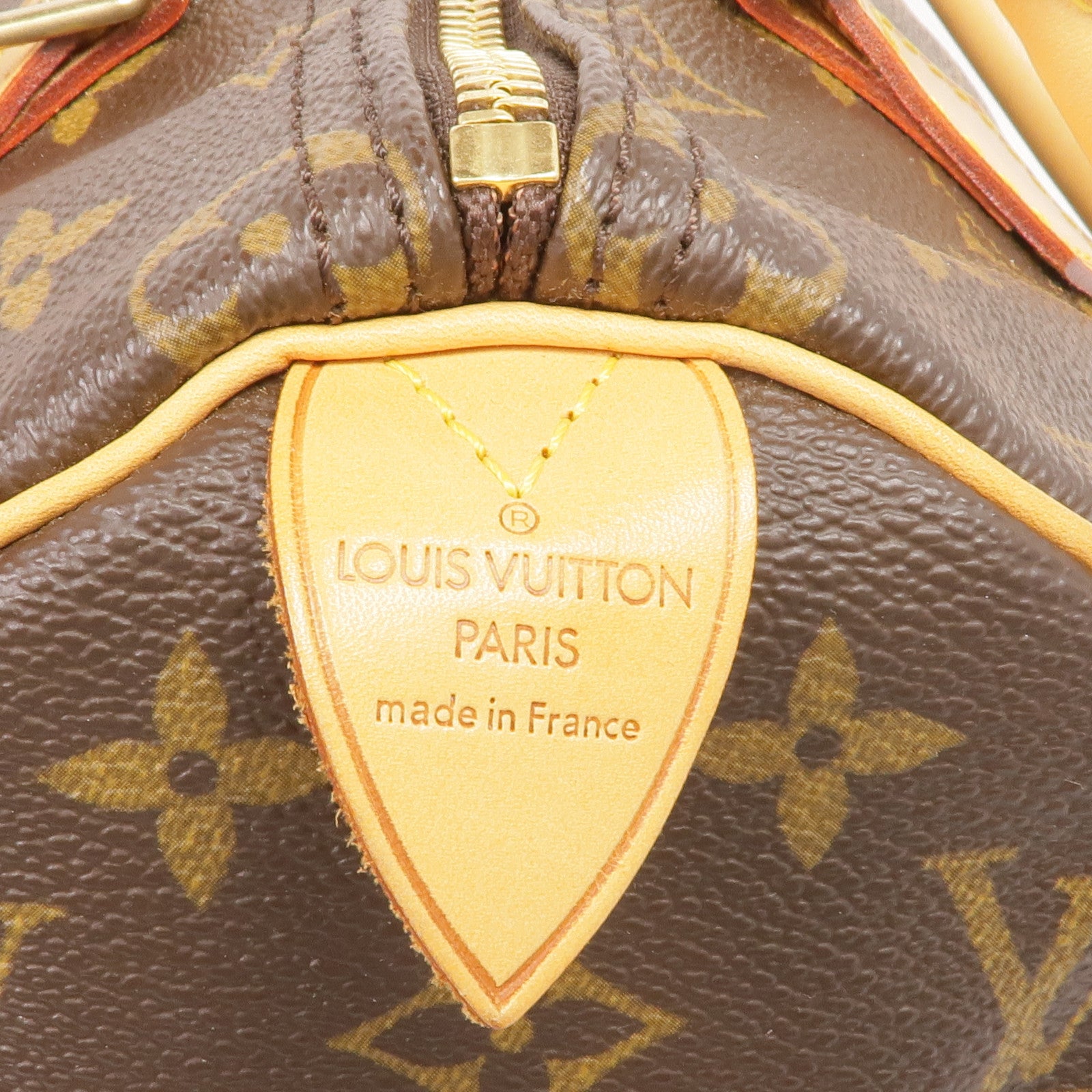 LOUIS VUITTON Monogram Speedy 25金扣手挽袋
