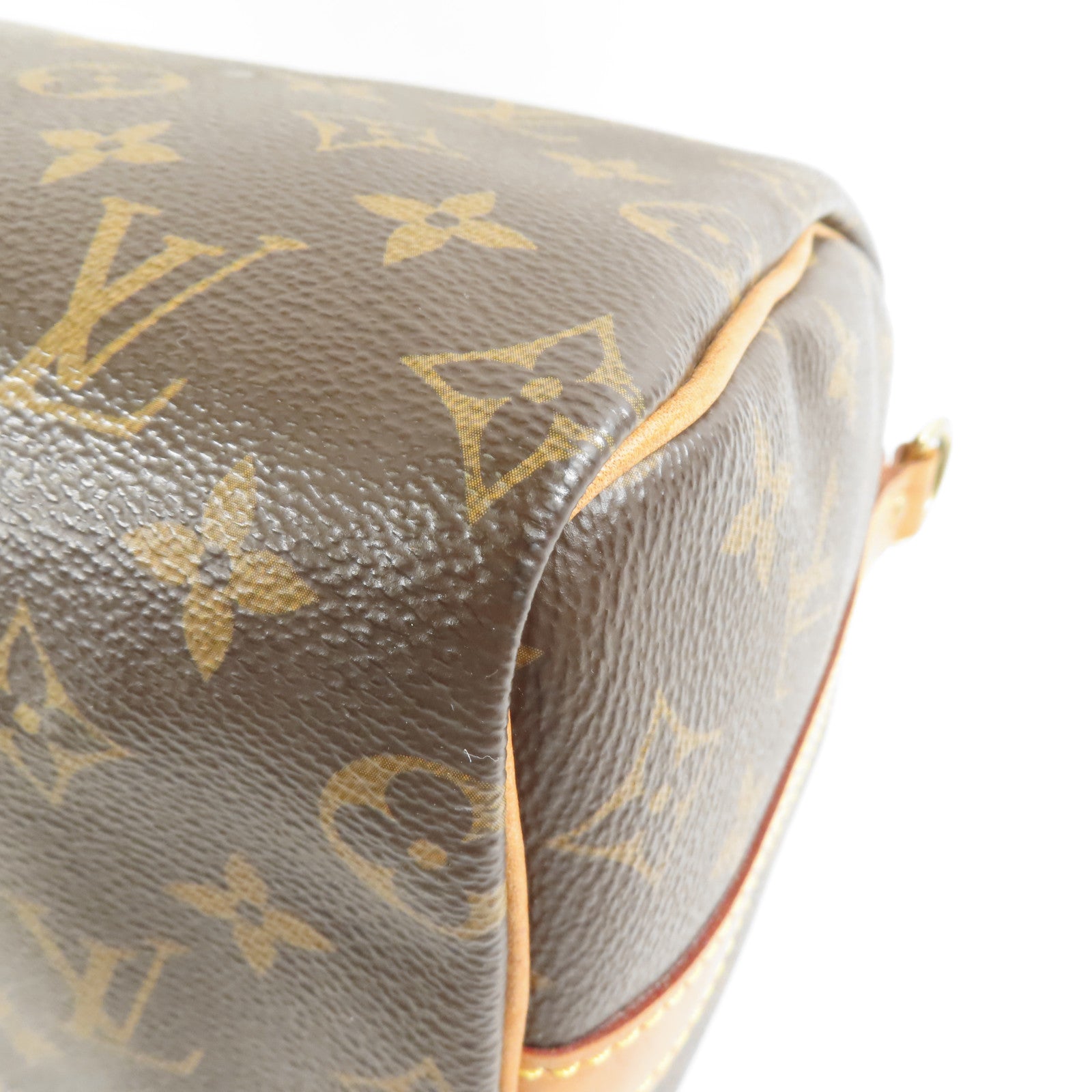 LOUIS VUITTON Monogram Speedy Bandouliere 25金扣手挽肩背兩用袋