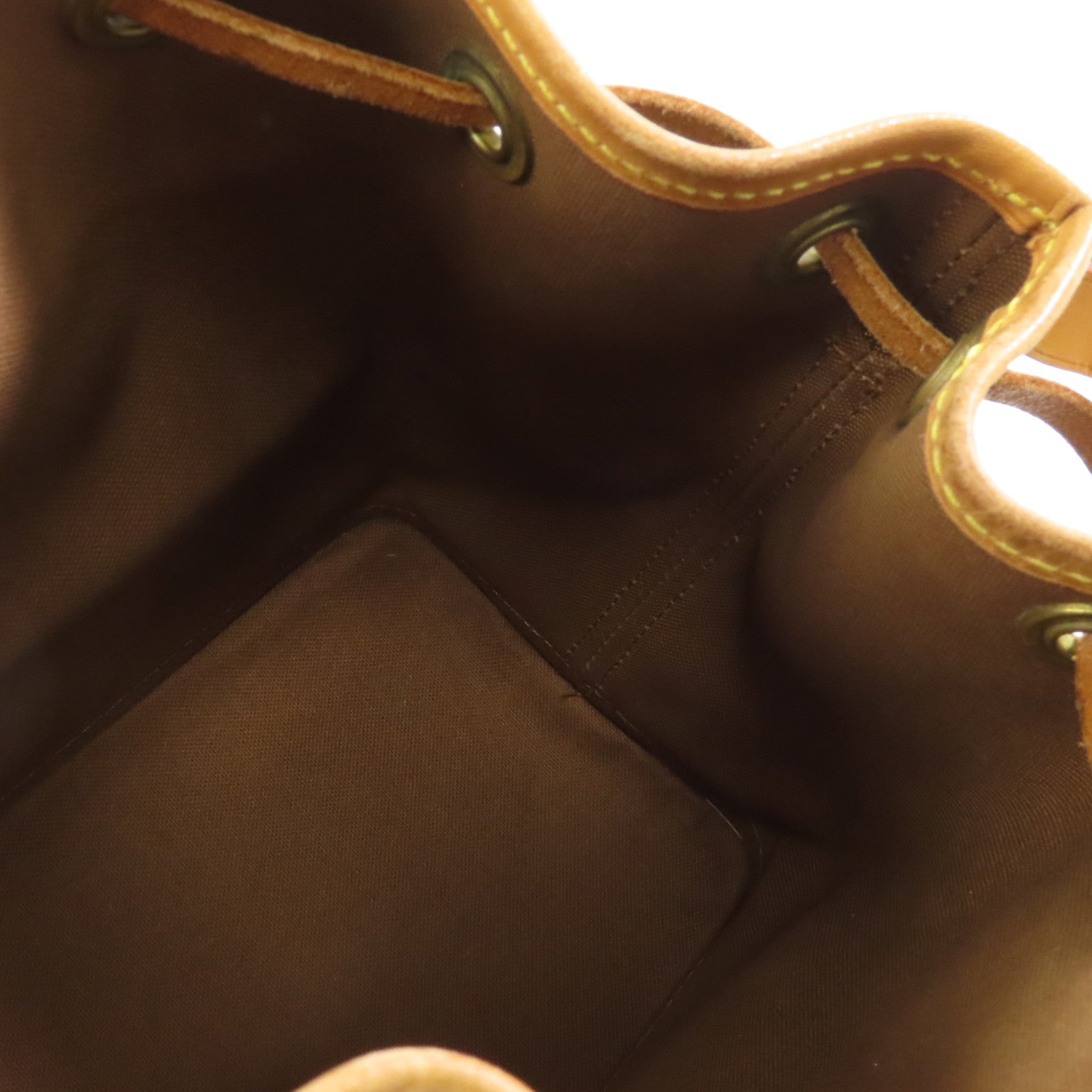 LOUIS VUITTON Monogram Mini Noe金扣手挽袋啡色