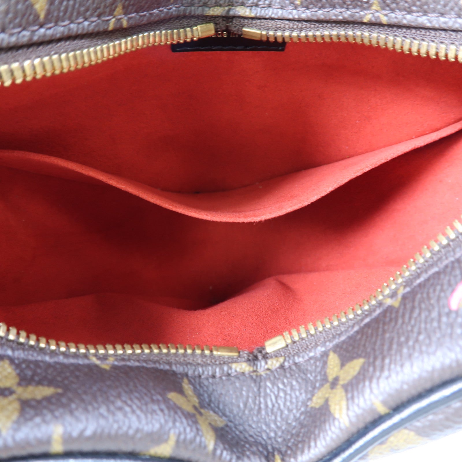 LOUIS VUITTON Monogram Sac Coeur Fall In Love金扣肩背袋棕色