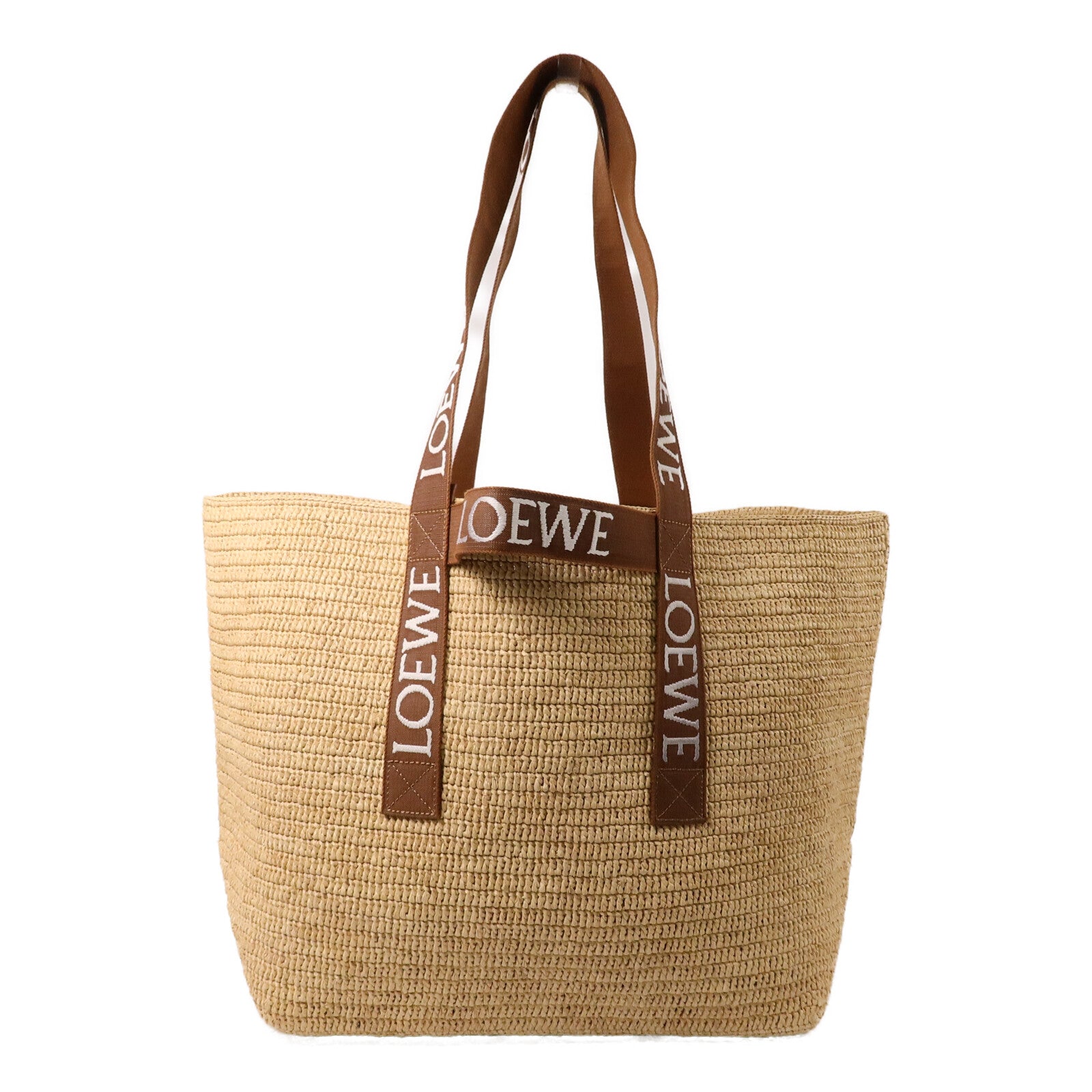 LOEWE Raffia Fold Shopper手挽袋