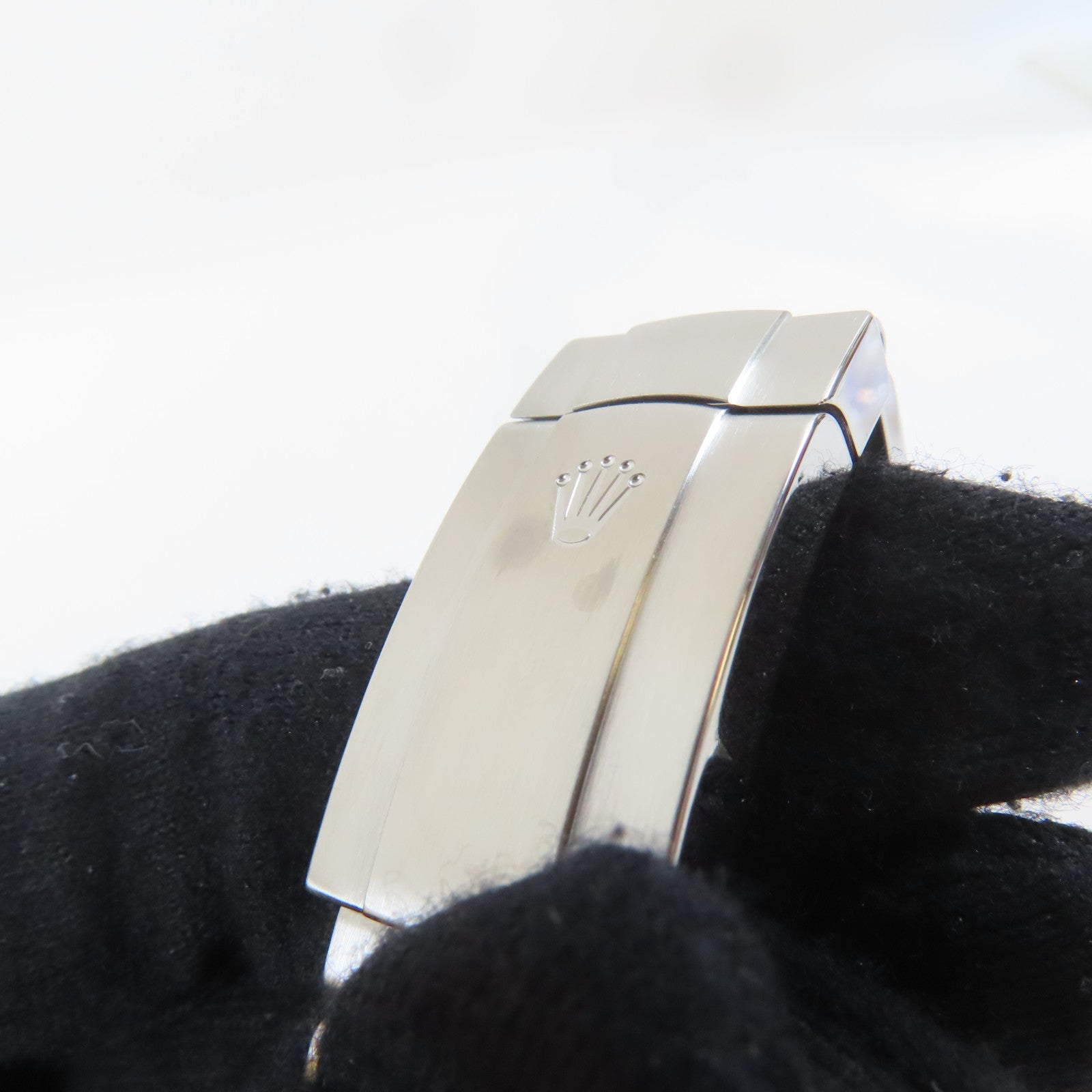 ROLEX Air King不鏽鋼手錶自動機芯黑色