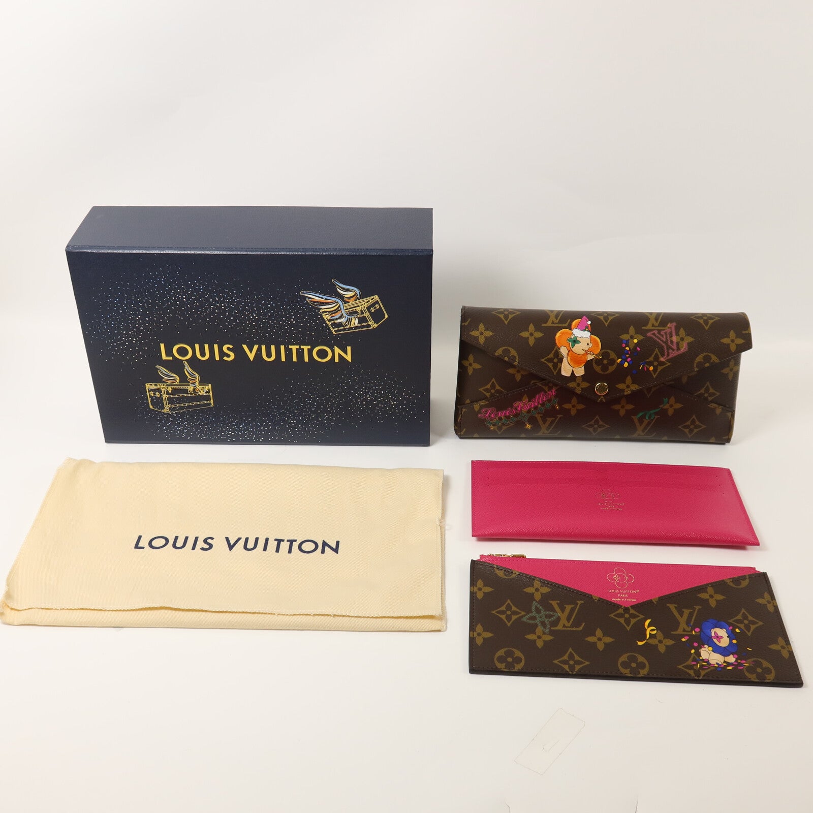 LOUIS VUITTON Monogram Kirigami Organizer手拿包