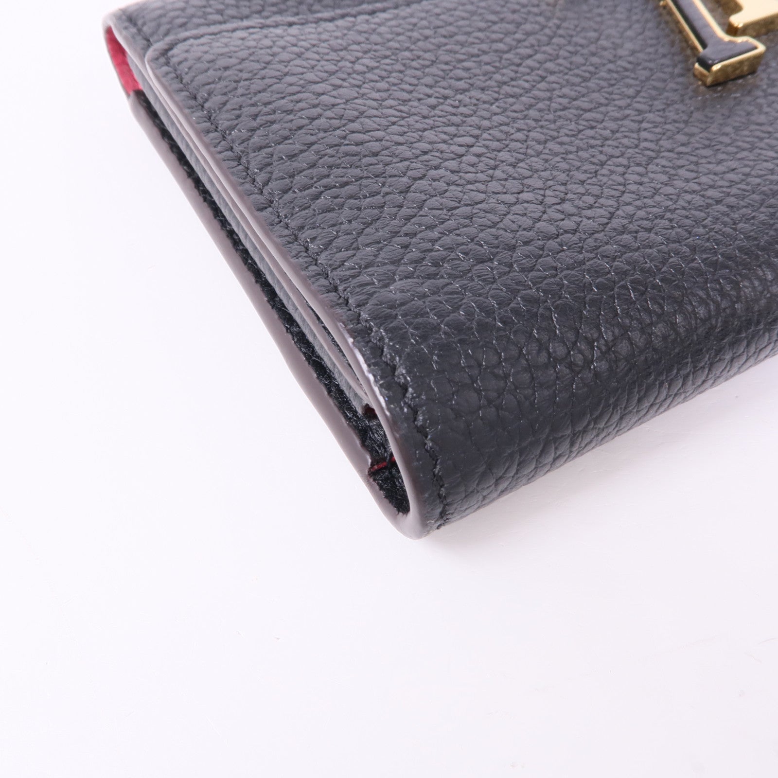 LOUIS VUITTON 【激減優惠】Taurillon Capucines金扣長錢包