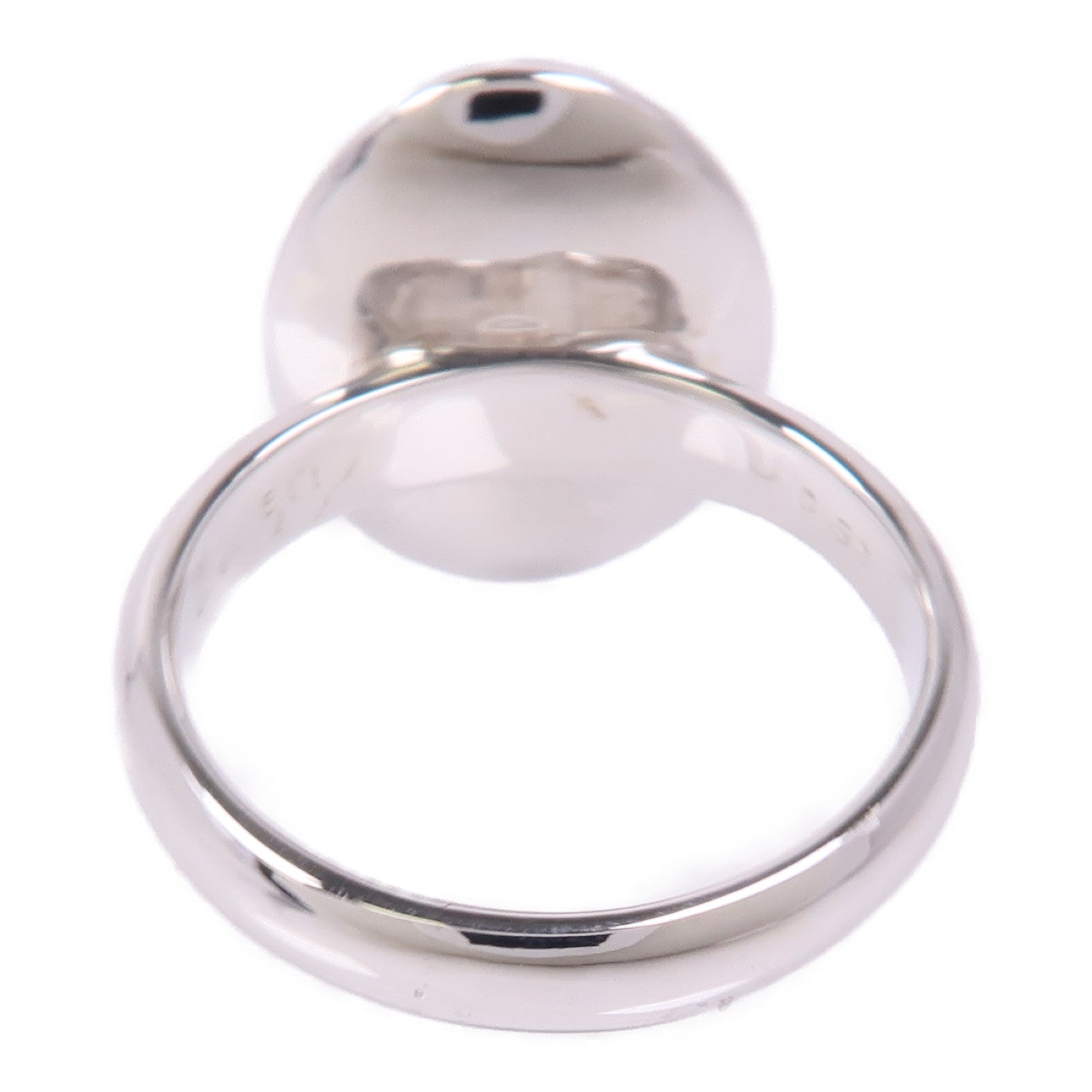 JEWELRY Ruby Diamond Ring 18K White Gold US#6