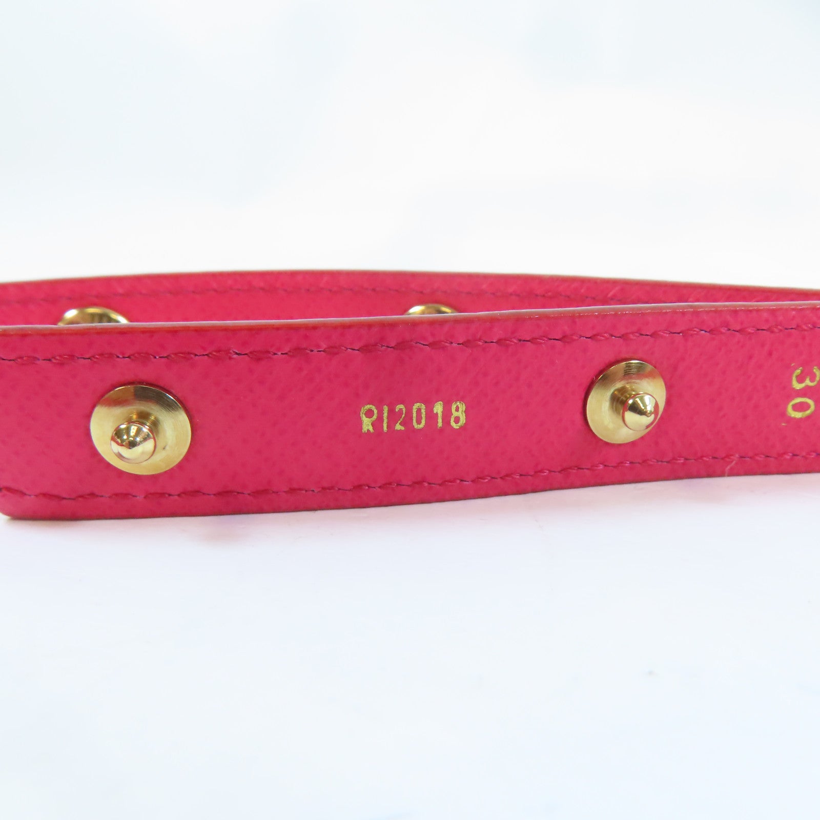 LOUIS VUITTON Monogram Multicolore Belt 75cm金扣皮帶白色/彩色